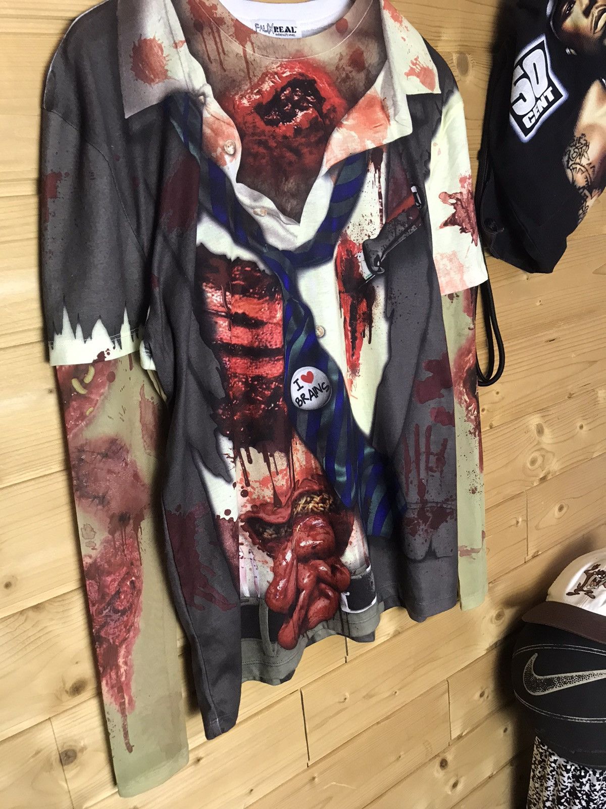 Expert Horror Faux Real horror long sleeve shirt Size US M / EU 48-50 / 2 - 3 Thumbnail