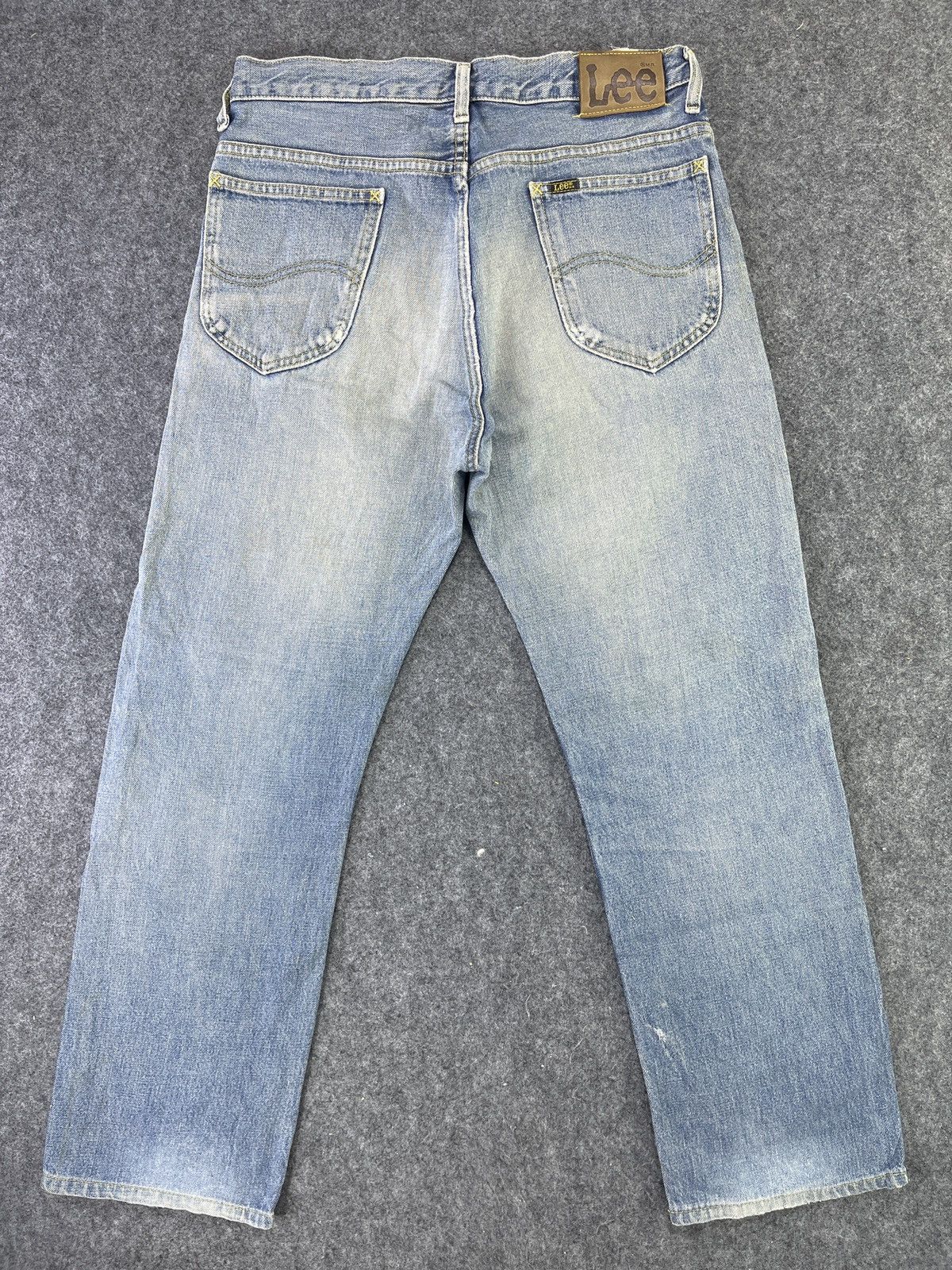 Lee Lee Rider Distressed Jeans J797 Size US 32 / EU 48 - 2 Thumbnail
