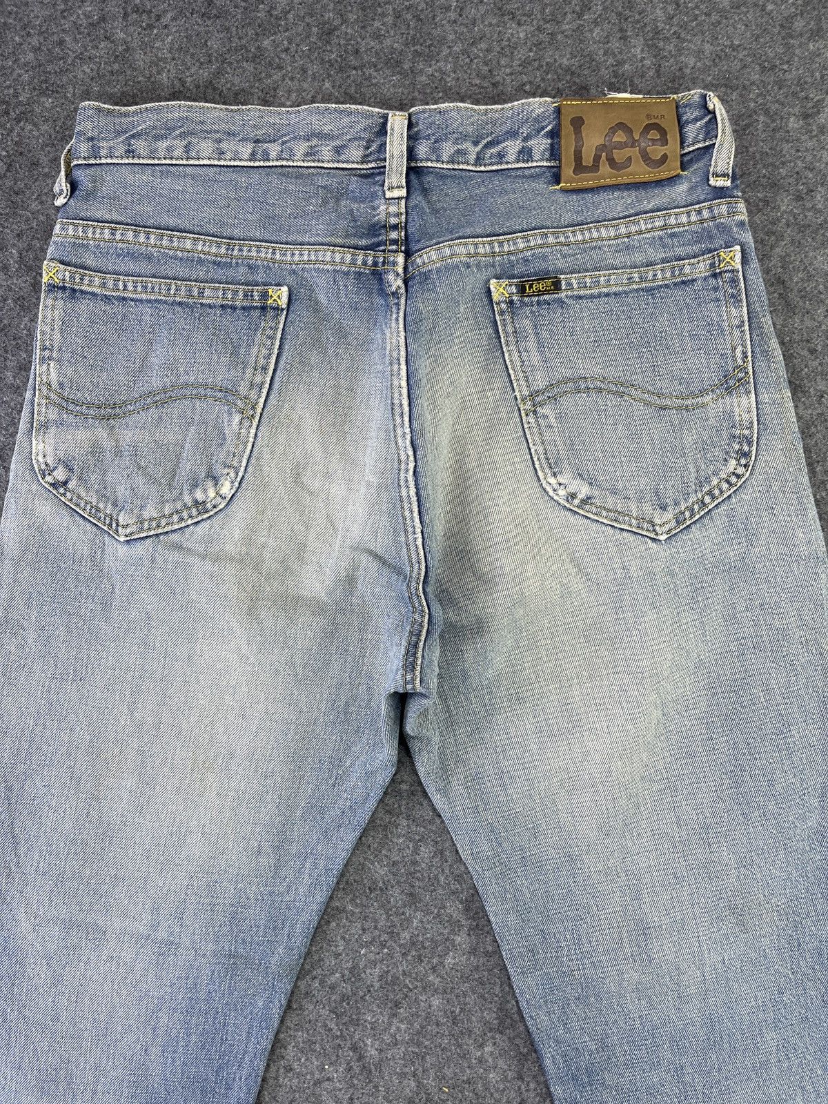 Lee Lee Rider Distressed Jeans J797 Size US 32 / EU 48 - 4 Thumbnail