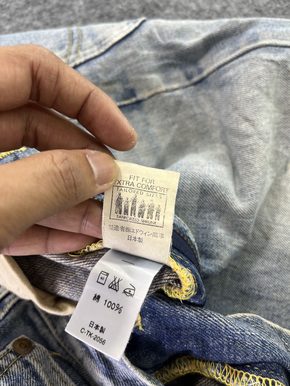 Lee Lee Rider Distressed Jeans J797 Size US 32 / EU 48 - 10 Thumbnail