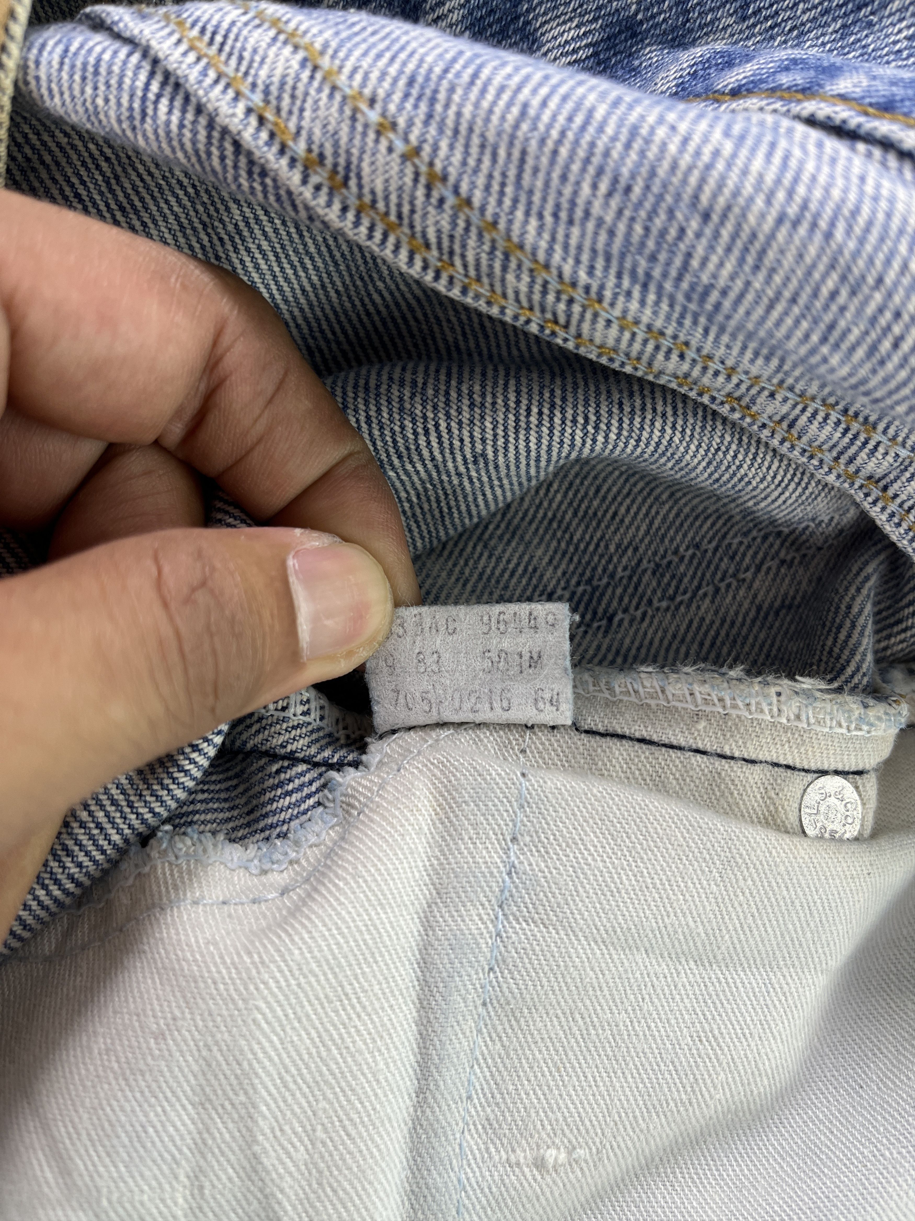 Levi's × Vintage 80s Vintage Levis 705 Slim Fit Jeans - J108 Size US 30 / EU 46 - 8 Thumbnail