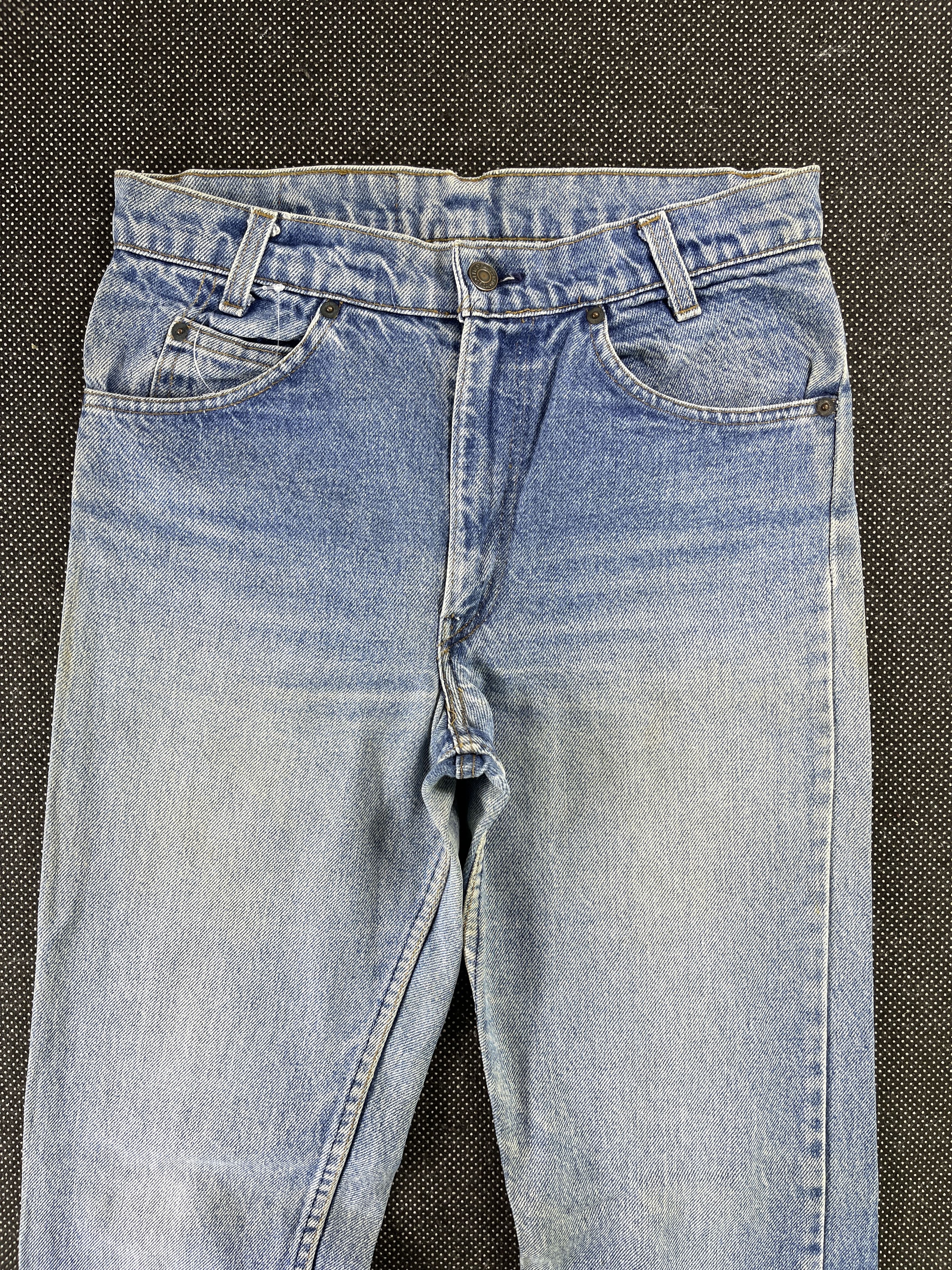 Levi's × Vintage 80s Vintage Levis 705 Slim Fit Jeans - J108 Size US 30 / EU 46 - 3 Thumbnail