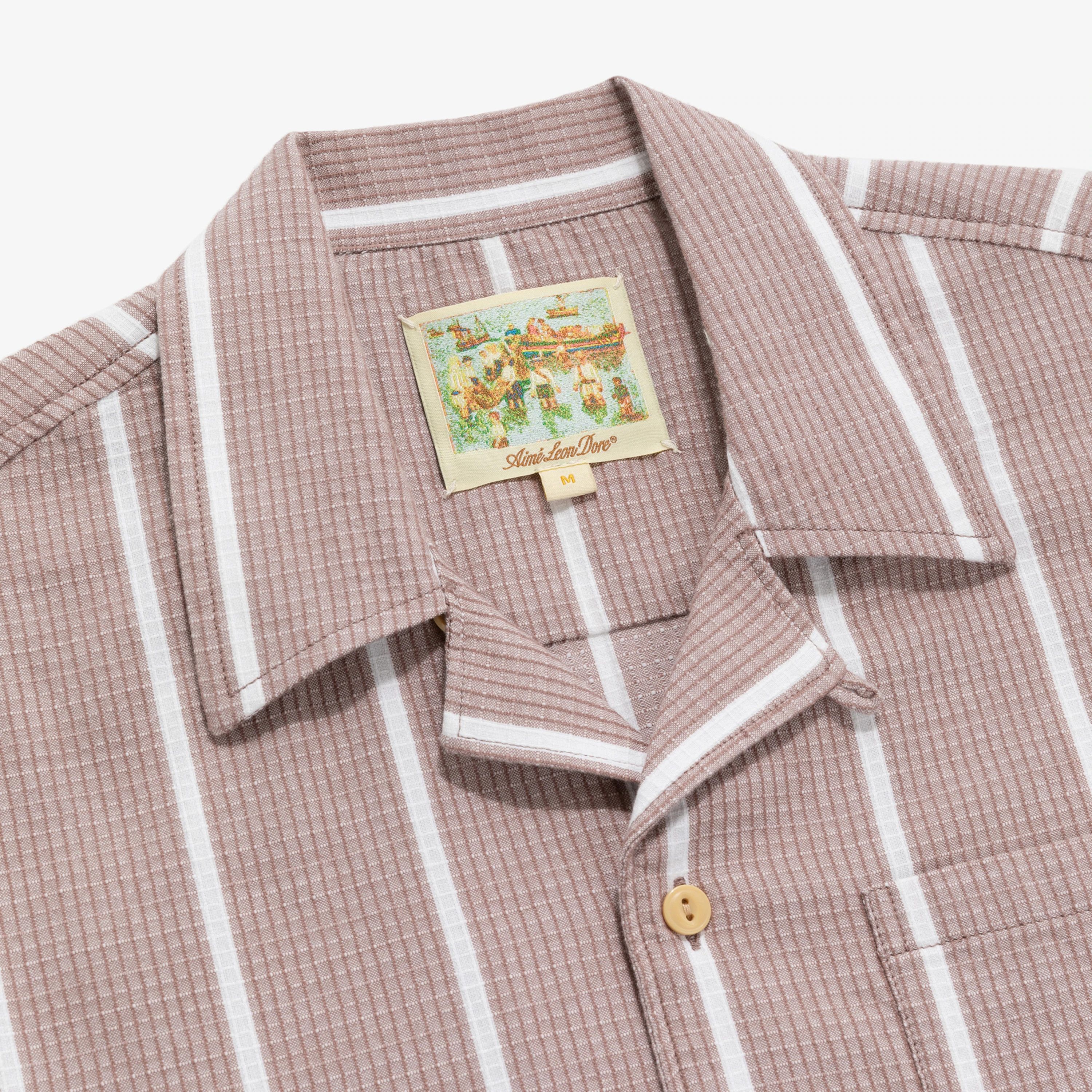 Aime Leon Dore Striped Leisure Shirt | Grailed