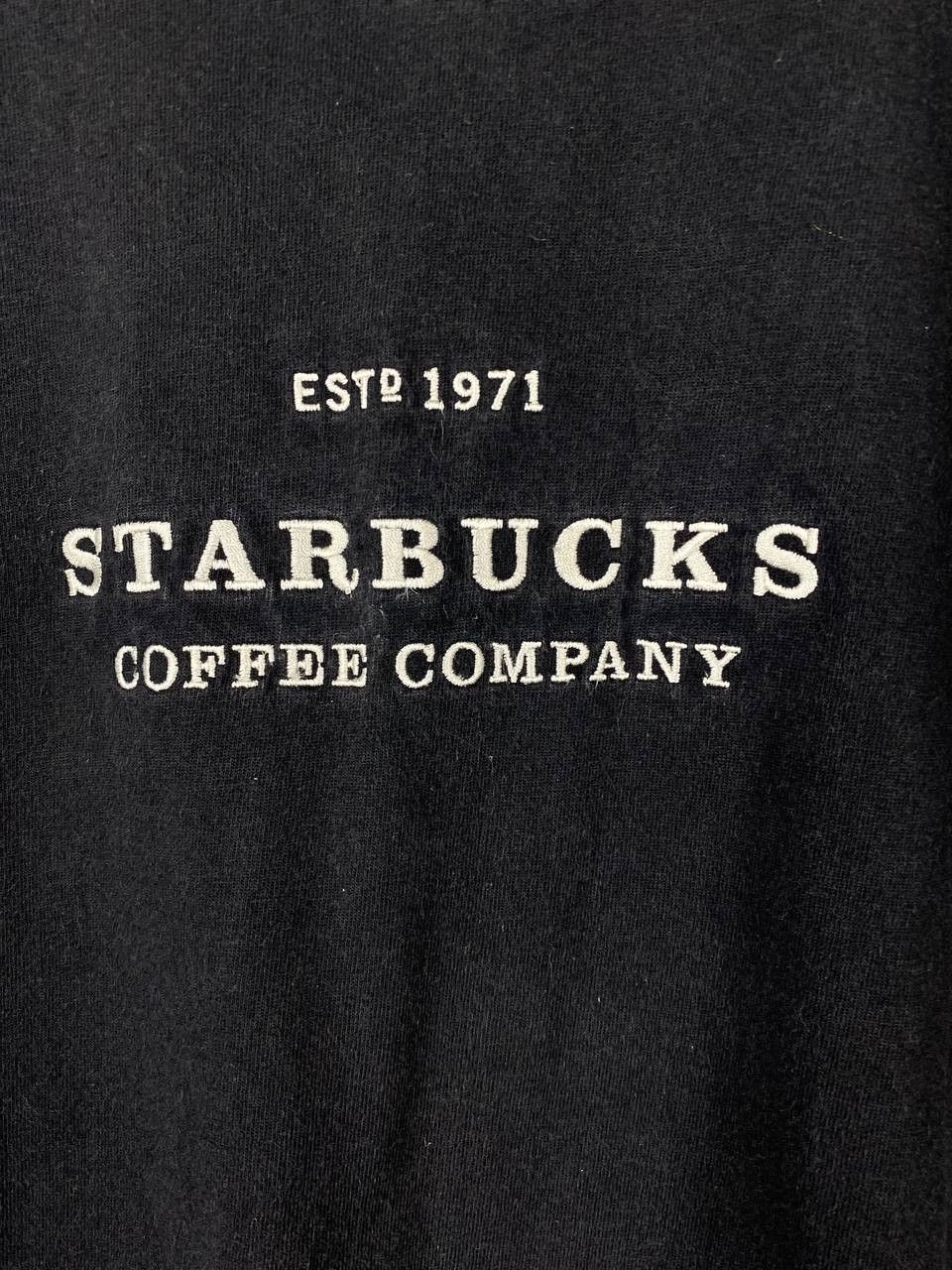 Vintage Vintage 90s Starbucks Coffee Company T-Shirt Embroided Logo Size US XL / EU 56 / 4 - 2 Thumbnail