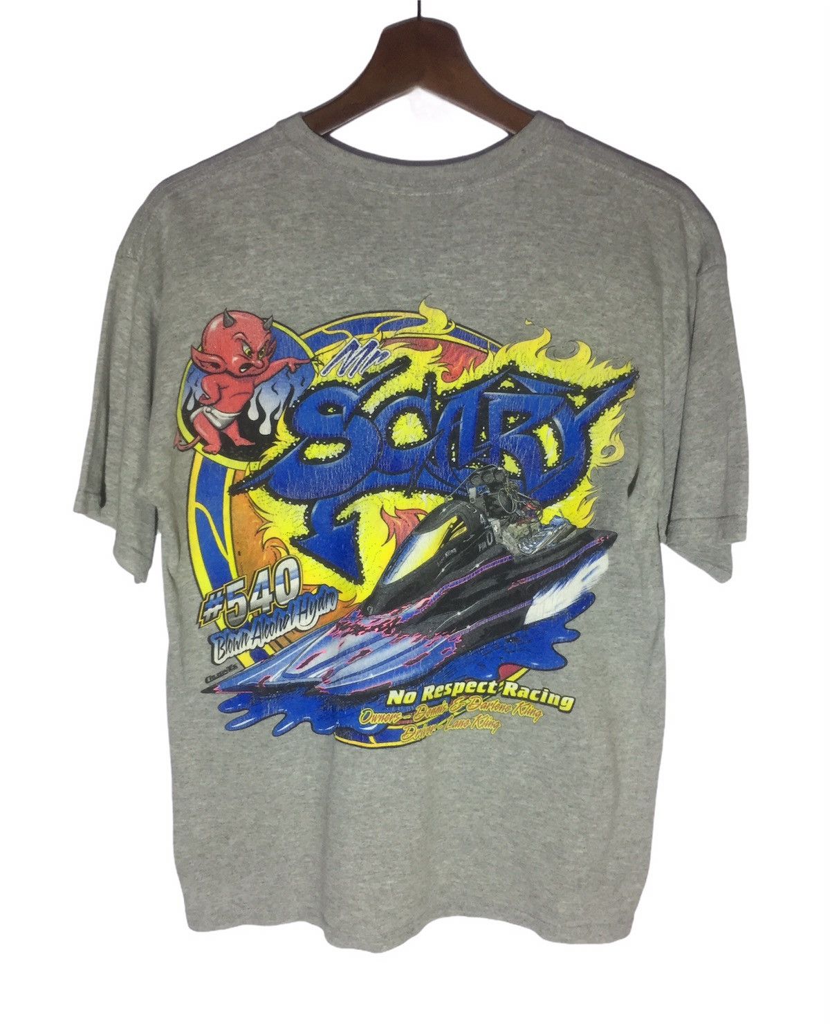 14th Addiction No Respect Racing Home Of Mr Scary Tee Size US XL / EU 56 / 4 - 1 Thumbnail