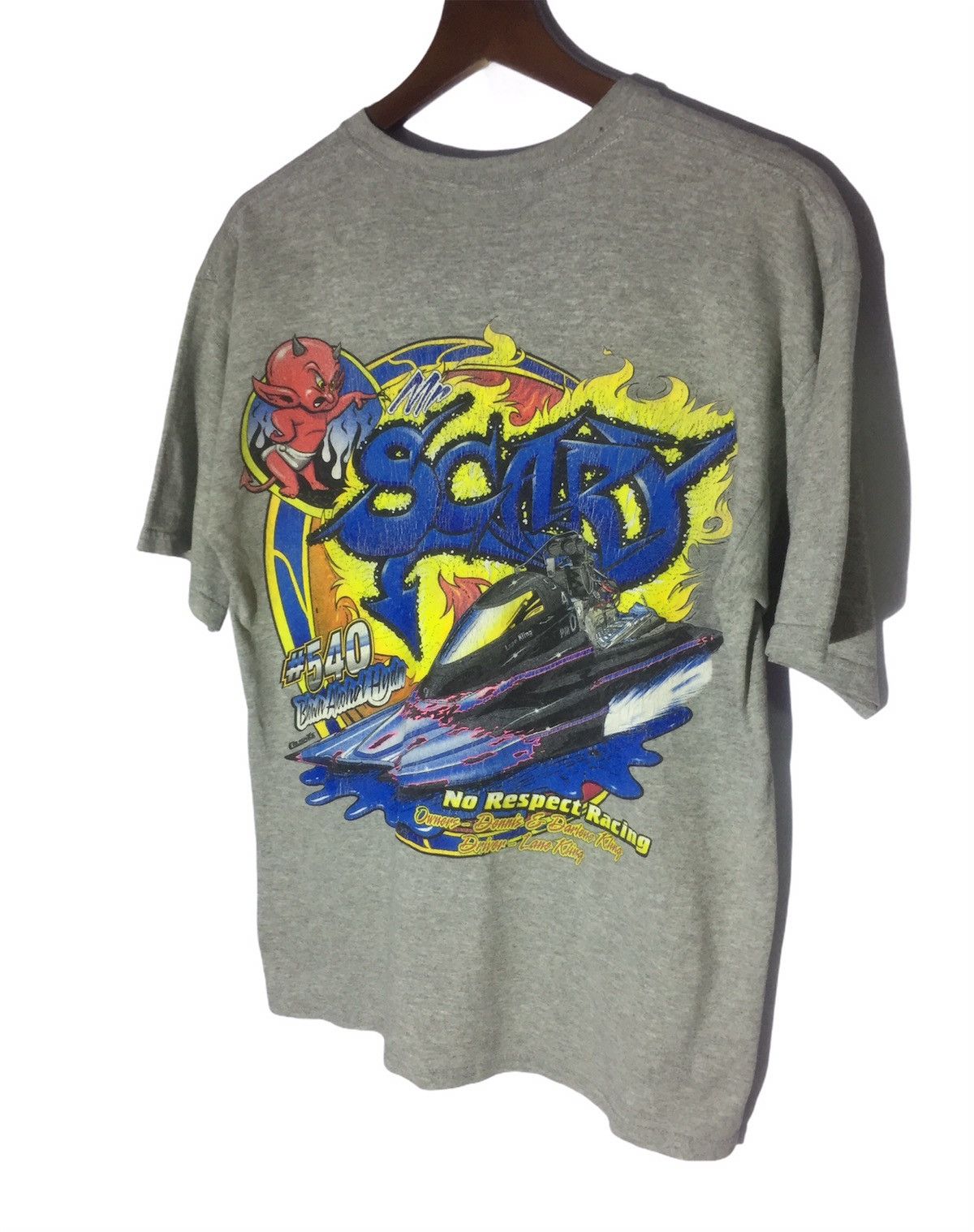 14th Addiction No Respect Racing Home Of Mr Scary Tee Size US XL / EU 56 / 4 - 3 Thumbnail