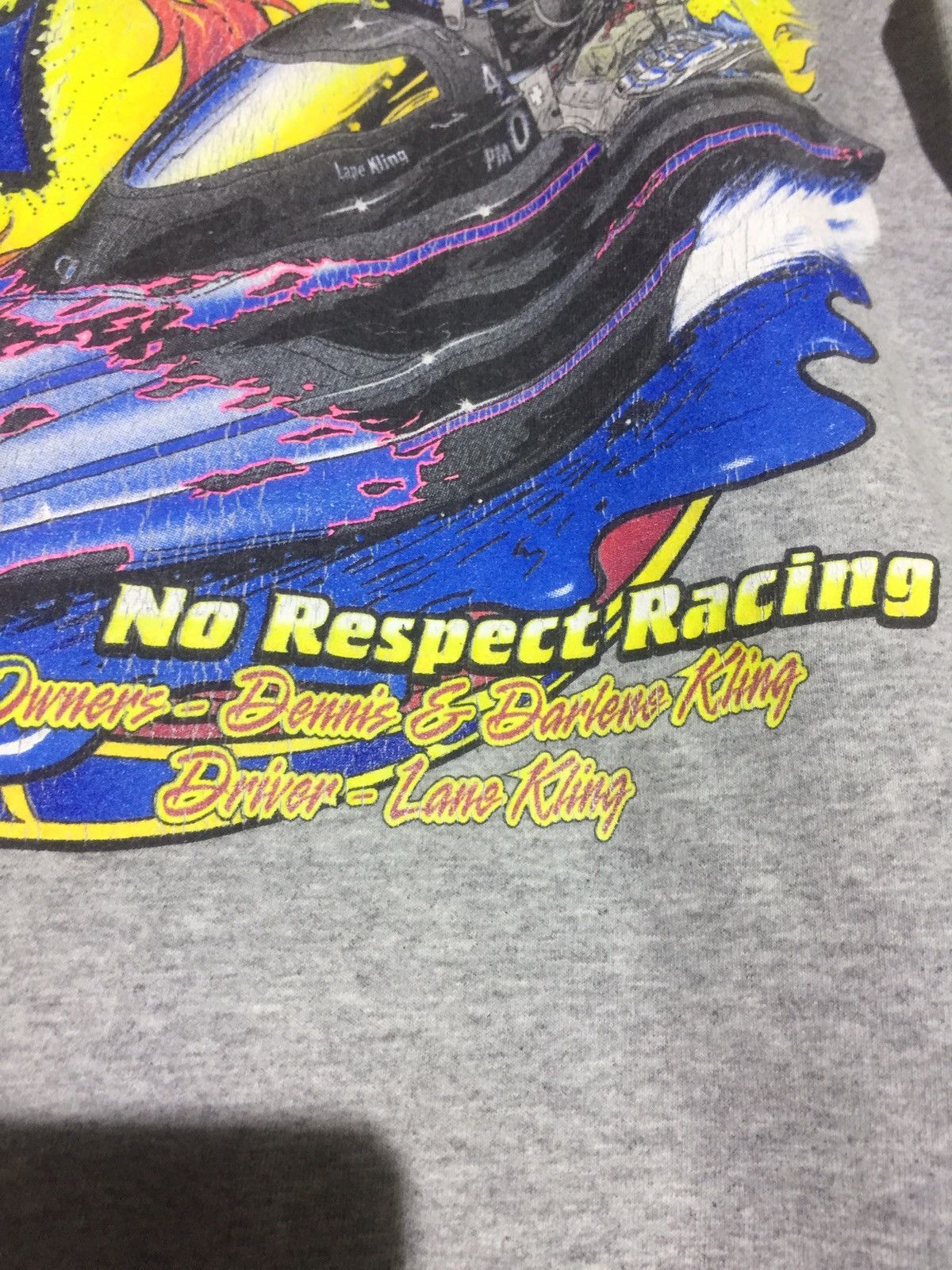 14th Addiction No Respect Racing Home Of Mr Scary Tee Size US XL / EU 56 / 4 - 6 Thumbnail