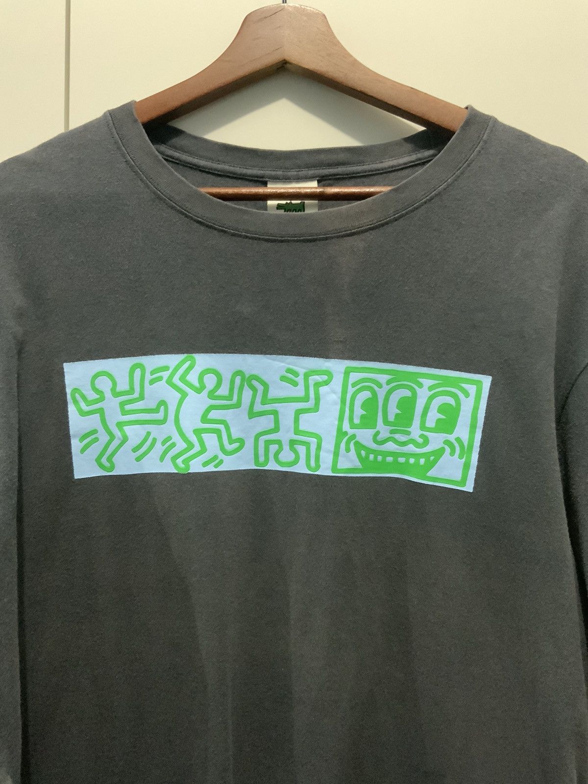 Keith Haring Vintage Fade Keith Haring Japan Tee Size US L / EU 52-54 / 3 - 10 Thumbnail