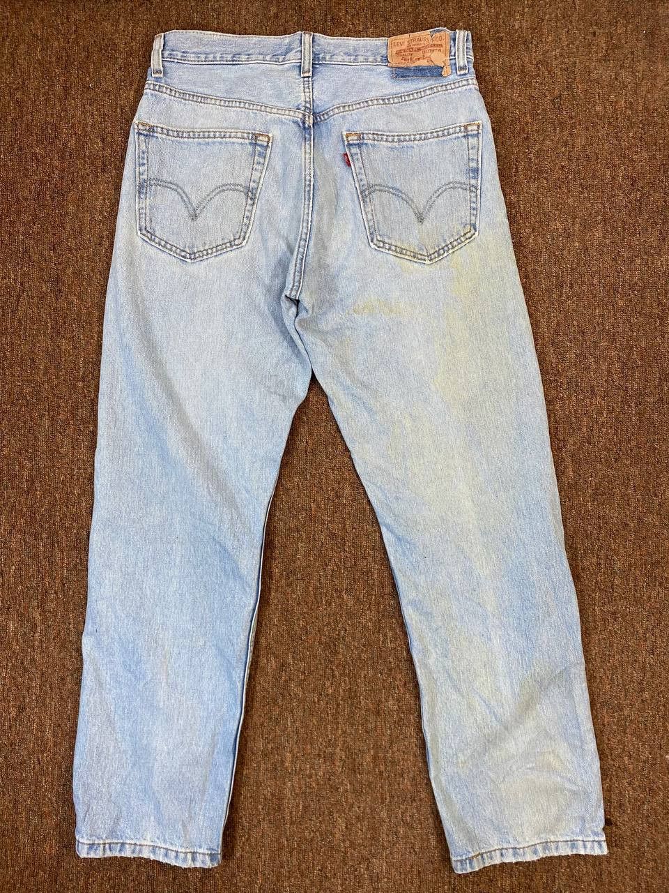 Levi's levis 505 regular fit distressed denim Size US 33 - 1 Thumbnail