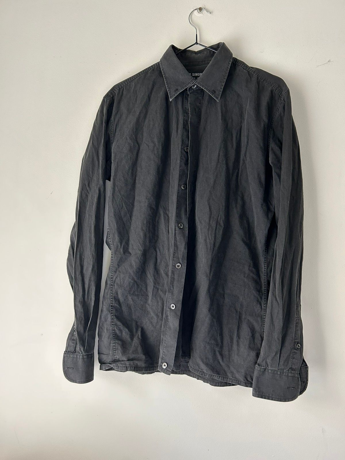 Pre-owned Raf Simons Aw1999 Black Shirt