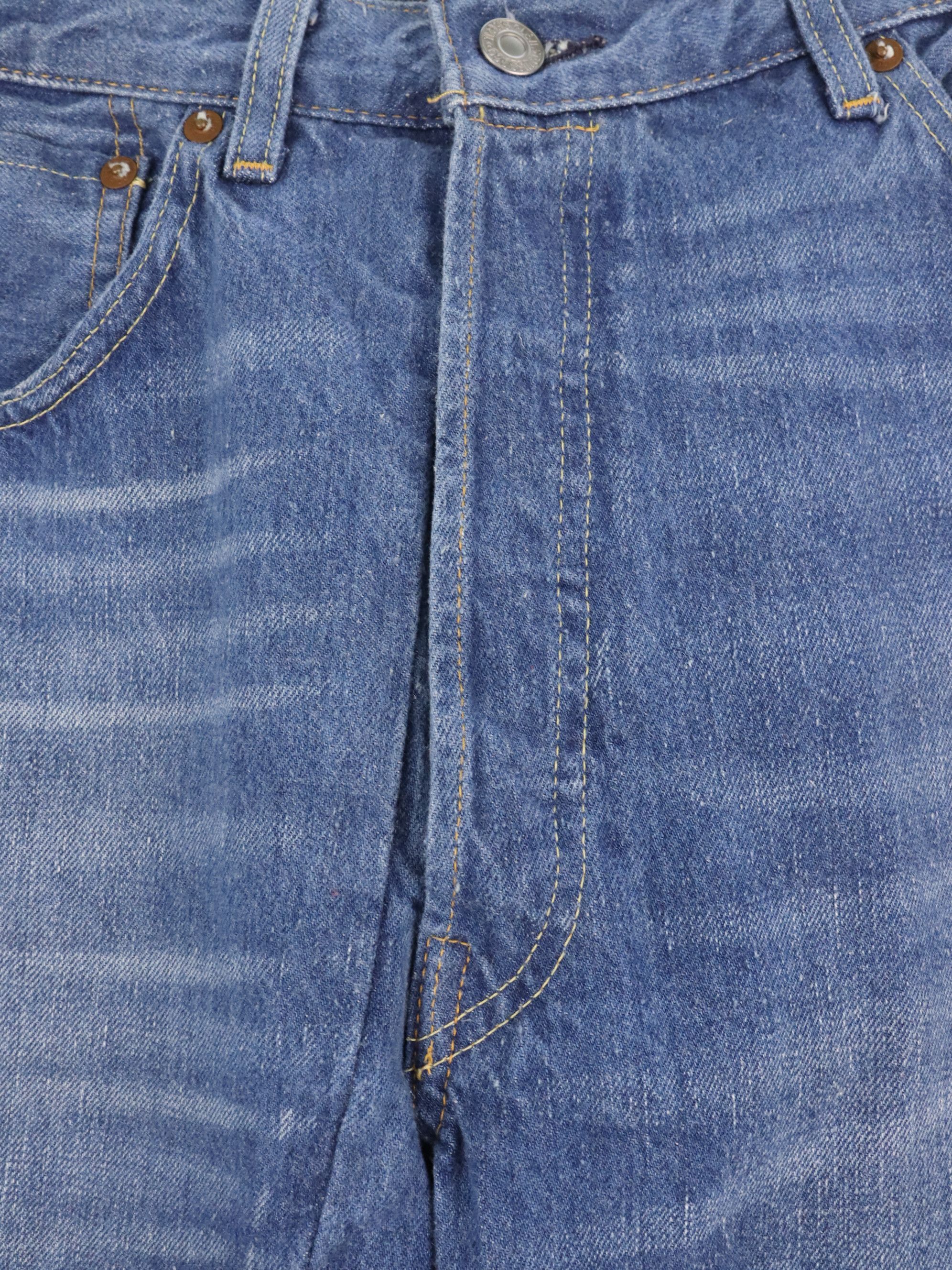 Levi's Vintage Clothing LVC 501XX 1955 50s Model Selvedge Big E Loose Straight Jean Size US 30 / EU 46 - 8 Thumbnail