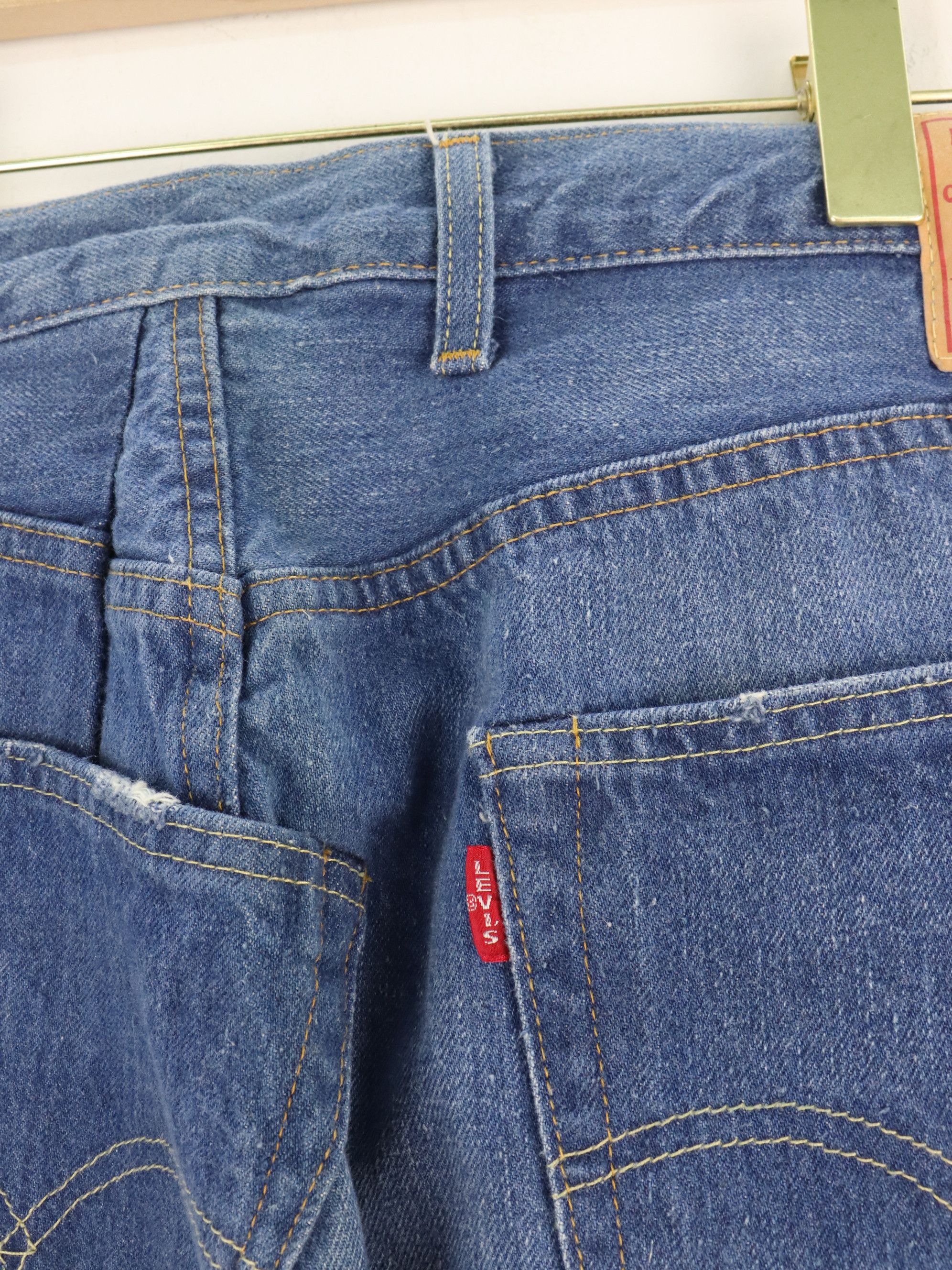 Levi's Vintage Clothing LVC 501XX 1955 50s Model Selvedge Big E Loose Straight Jean Size US 30 / EU 46 - 13 Thumbnail