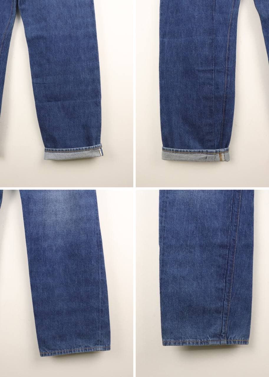 Levi's Vintage Clothing LVC 501XX 1955 50s Model Selvedge Big E Loose Straight Jean Size US 30 / EU 46 - 7 Thumbnail