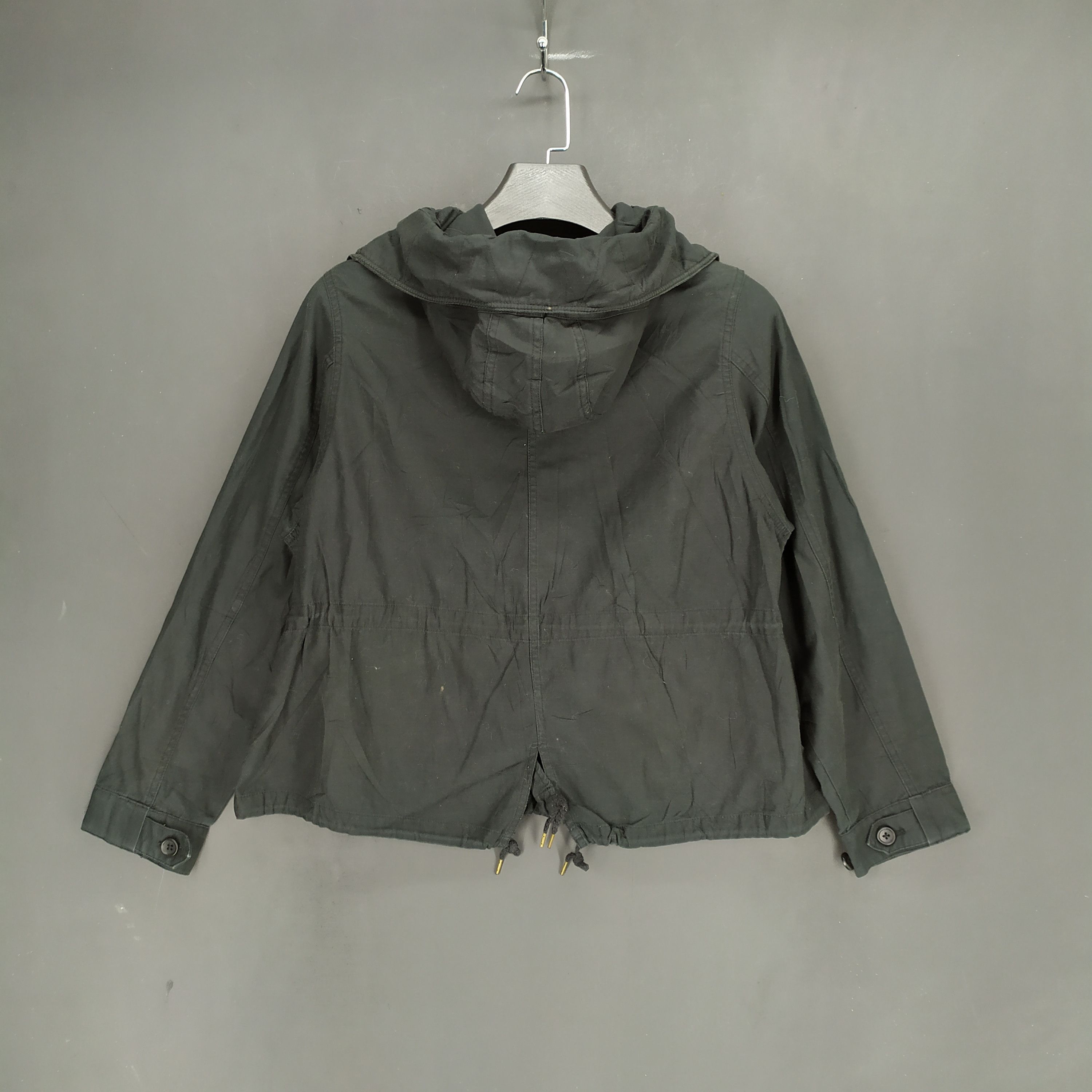 Journal Standard Journal Standard Hooded Cropped Jacket Nice Design #1415-59 Size S / US 4 / IT 40 - 12 Thumbnail