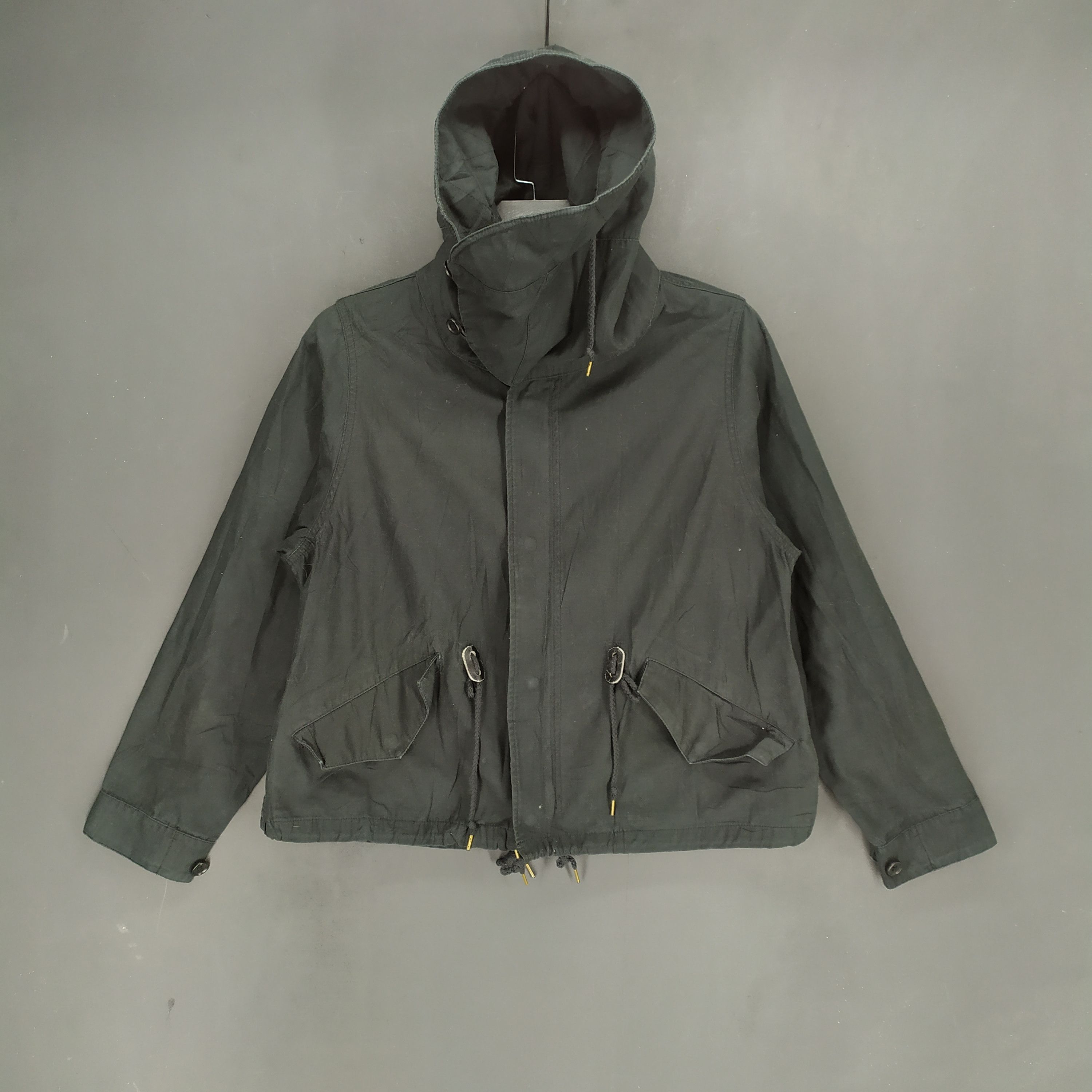 Journal Standard Journal Standard Hooded Cropped Jacket Nice Design #1415-59 Size S / US 4 / IT 40 - 1 Thumbnail