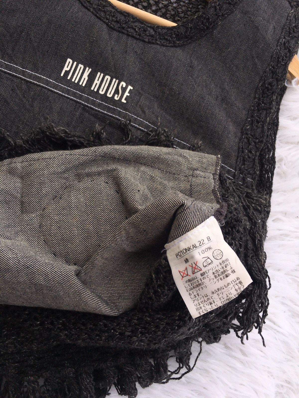 Pink House Rare Vintage Pink House Sleeveless Shirt Size US M / EU 48-50 / 2 - 8 Thumbnail