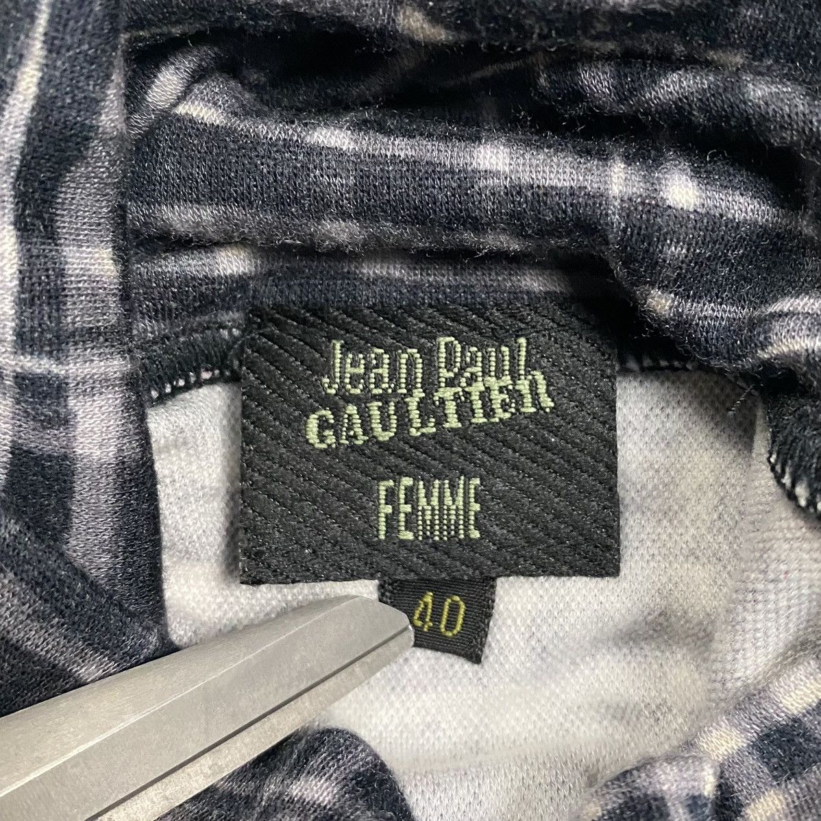 Jean Paul Gaultier A/W 2001 Jean Paul Gaultier Greta Garbo Turtleneck Top Size US S / EU 44-46 / 1 - 4 Thumbnail