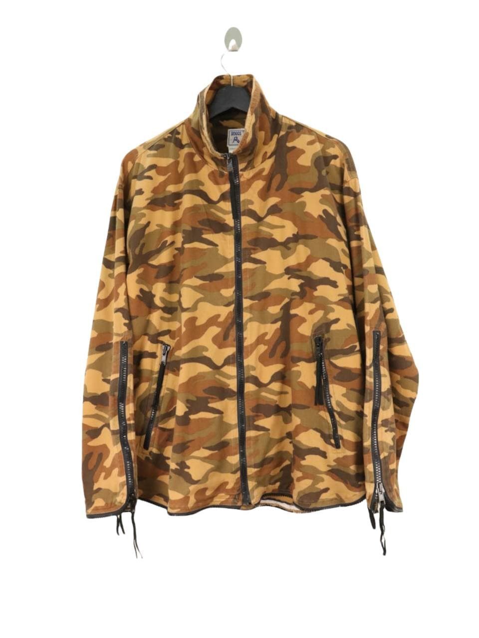 Needles HOGGS by Nepenthes Multi Zipper Camo Jacket Size US XL / EU 56 / 4 - 5 Thumbnail