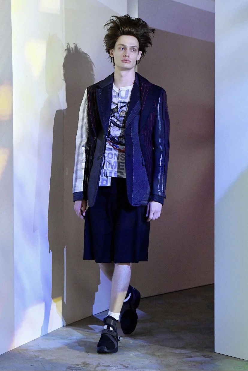 Comme des Garcons × Comme des Garcons Homme Plus NWT Runway SS 2021 Look 15 “Metal Outlaw” Size US L / EU 52-54 / 3 - 1 Thumbnail