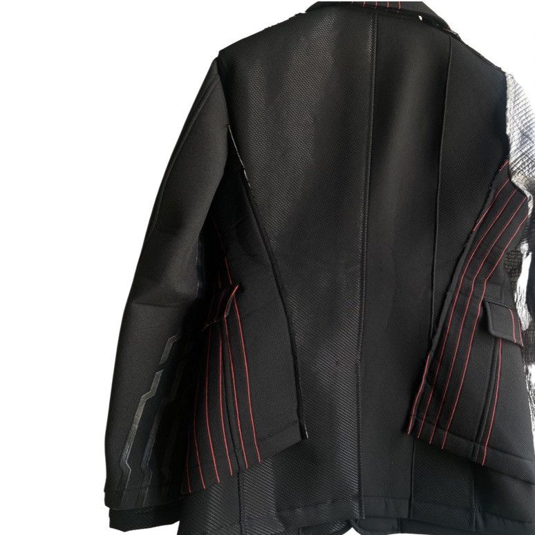 Comme des Garcons × Comme des Garcons Homme Plus NWT Runway SS 2021 Look 15 “Metal Outlaw” Size US L / EU 52-54 / 3 - 8 Thumbnail
