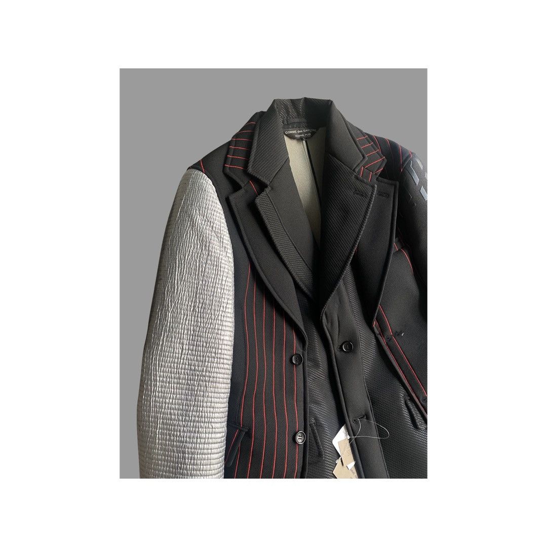 Comme des Garcons × Comme des Garcons Homme Plus NWT Runway SS 2021 Look 15 “Metal Outlaw” Size US L / EU 52-54 / 3 - 7 Thumbnail