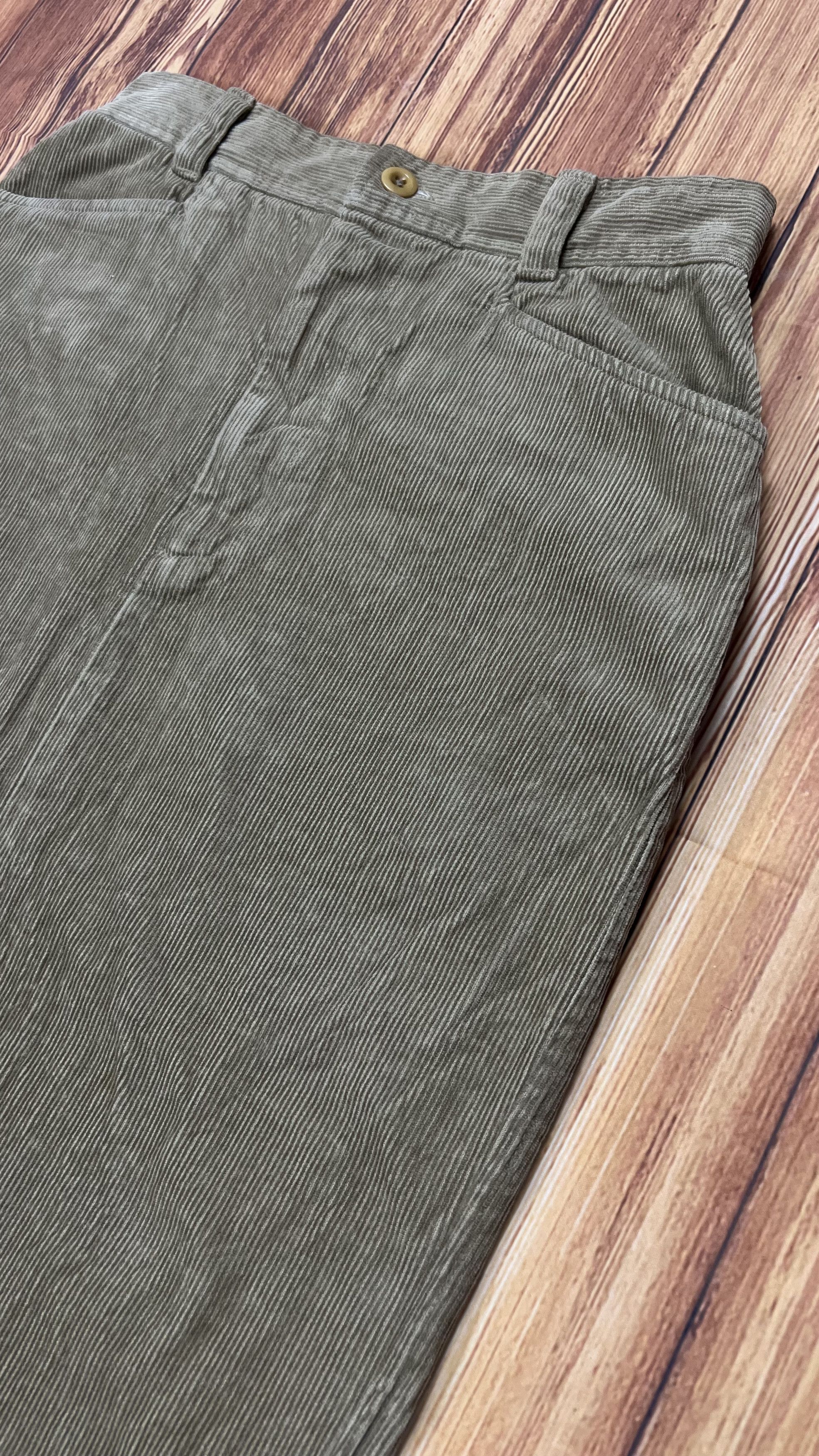 Polo Ralph Lauren × Vintage Women Ralph Lauren Maxi Skirts Corduroy Size 26" / US 2 / IT 38 - 4 Thumbnail