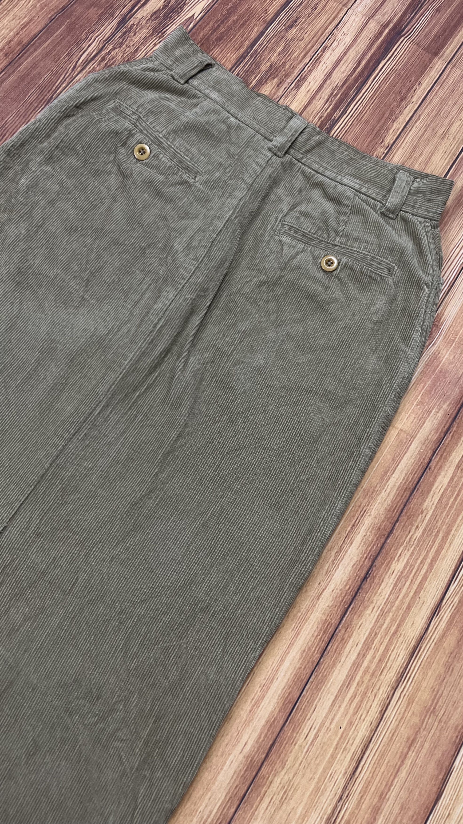 Polo Ralph Lauren × Vintage Women Ralph Lauren Maxi Skirts Corduroy Size 26" / US 2 / IT 38 - 8 Thumbnail
