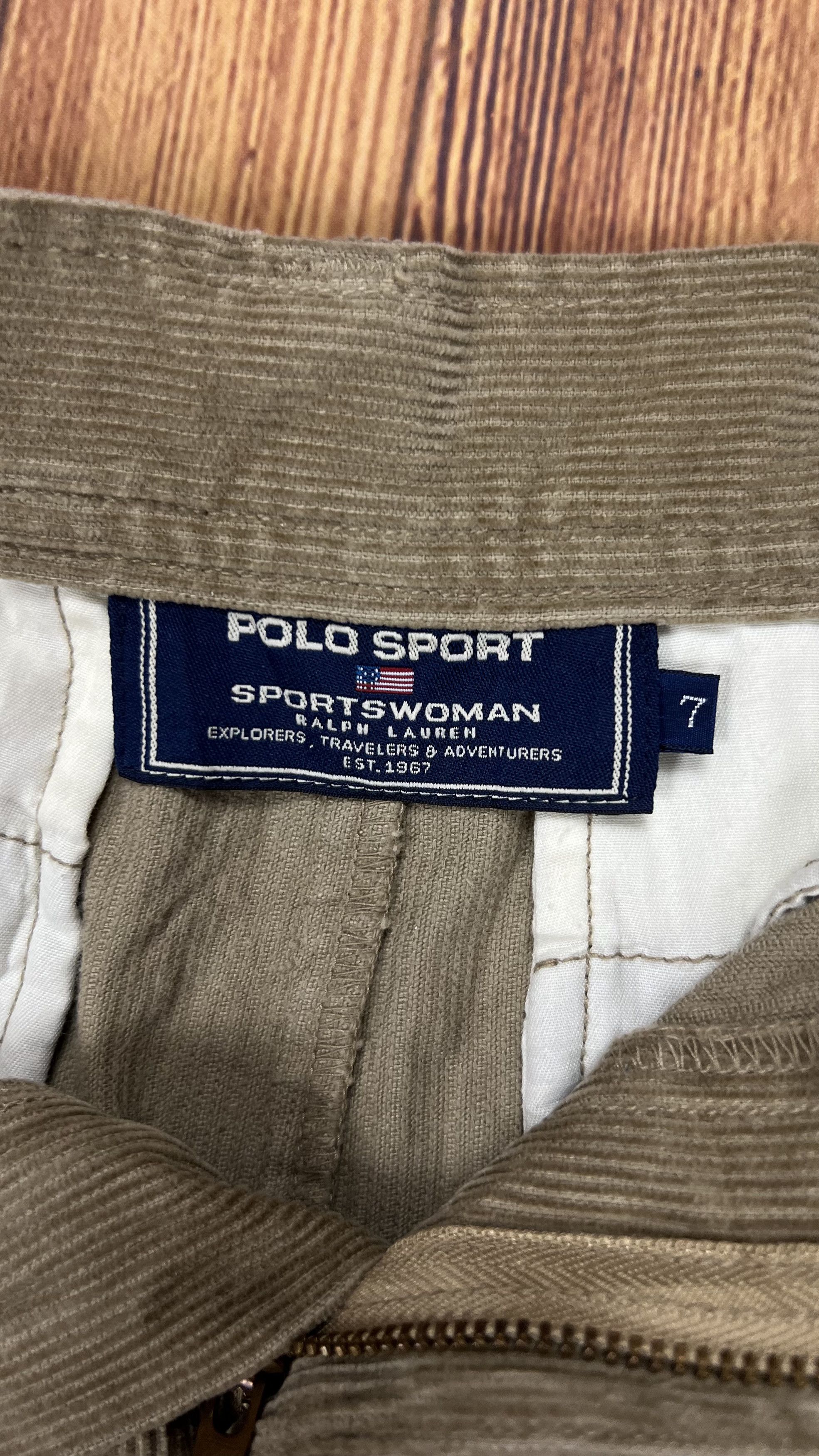 Polo Ralph Lauren × Vintage Women Ralph Lauren Maxi Skirts Corduroy Size 26" / US 2 / IT 38 - 3 Thumbnail