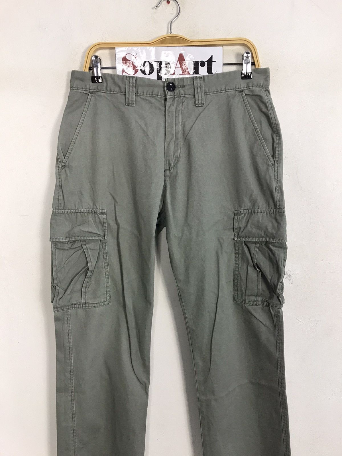Gap × Vintage Vintage Gap Tactical Cargo Pants Style Size US 32 / EU 48 - 3 Thumbnail
