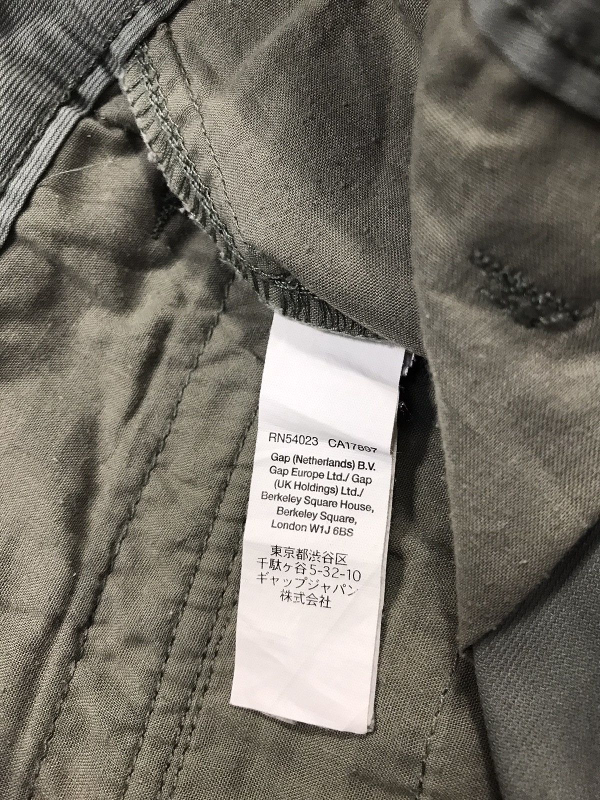 Gap × Vintage Vintage Gap Tactical Cargo Pants Style Size US 32 / EU 48 - 12 Thumbnail