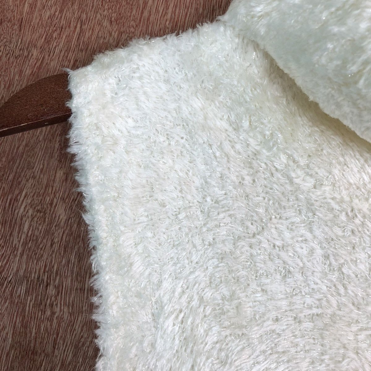 Japanese Brand × Other J-First sleeve less Shag Shaggy Fur Mohair Knitwear #6623 Size L / US 10 / IT 46 - 6 Thumbnail