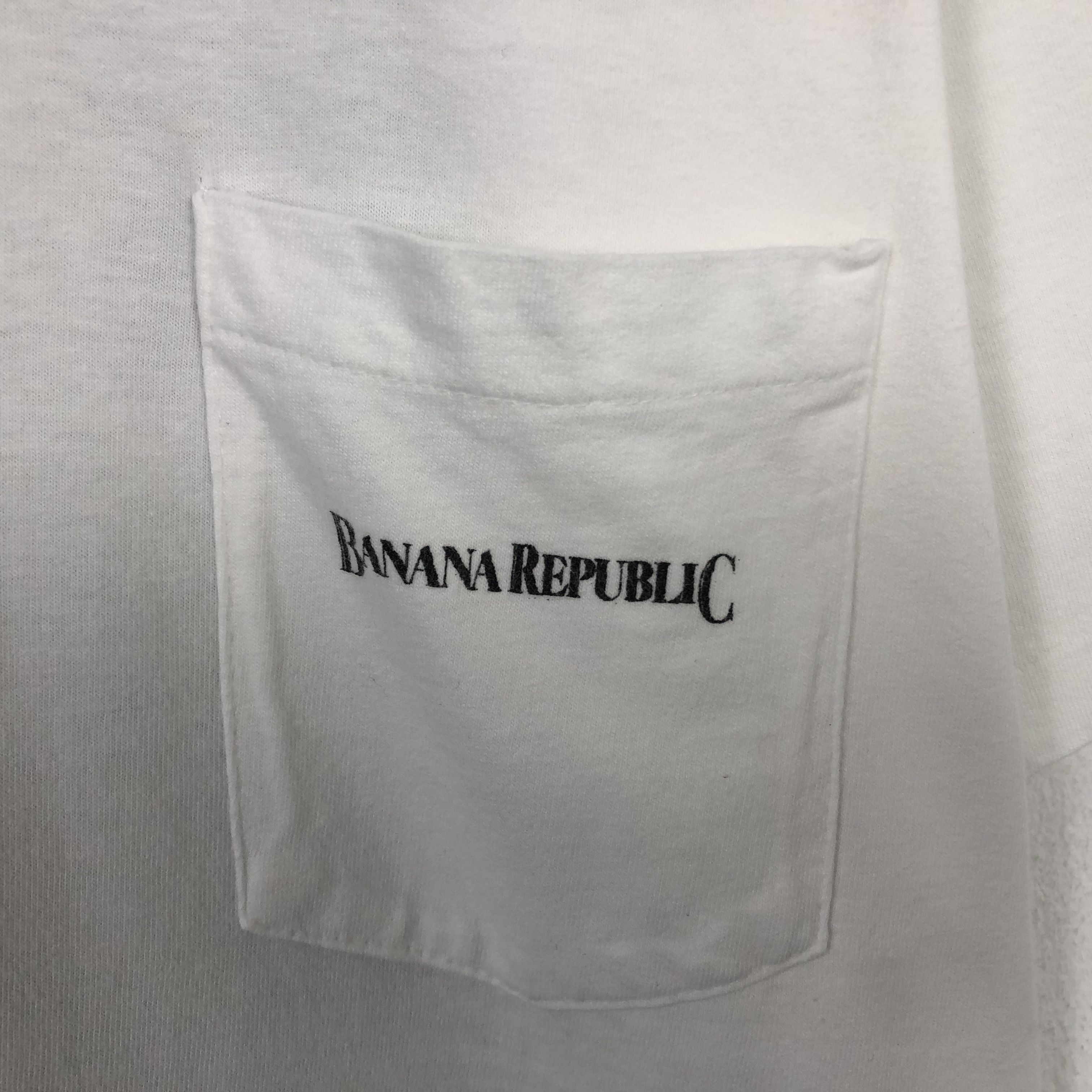 Banana Republic × Vintage Vintage 90’s Banana Republic USA Tshirt Size US M / EU 48-50 / 2 - 3 Thumbnail