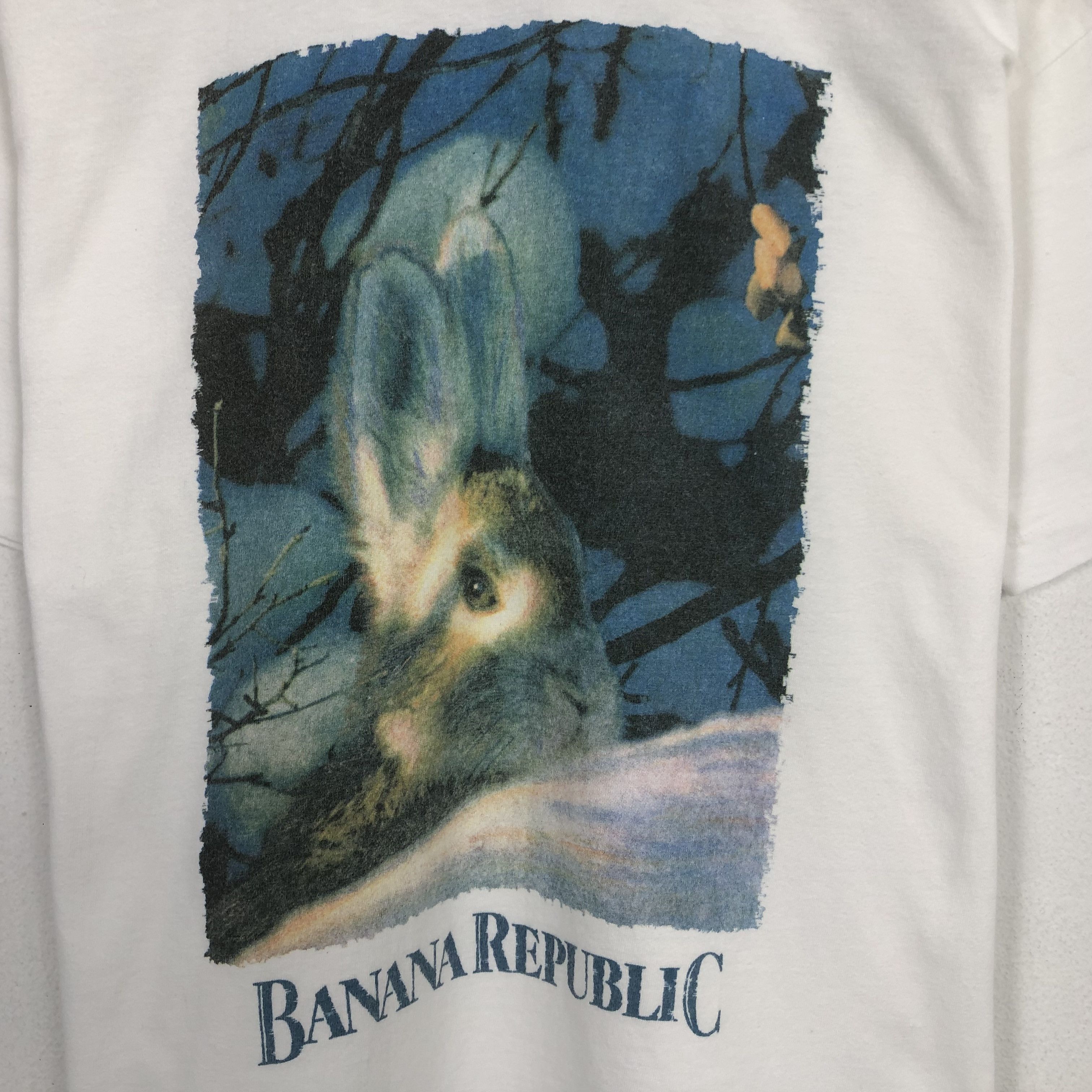 Banana Republic × Vintage Vintage 90’s Banana Republic USA Tshirt Size US M / EU 48-50 / 2 - 4 Thumbnail