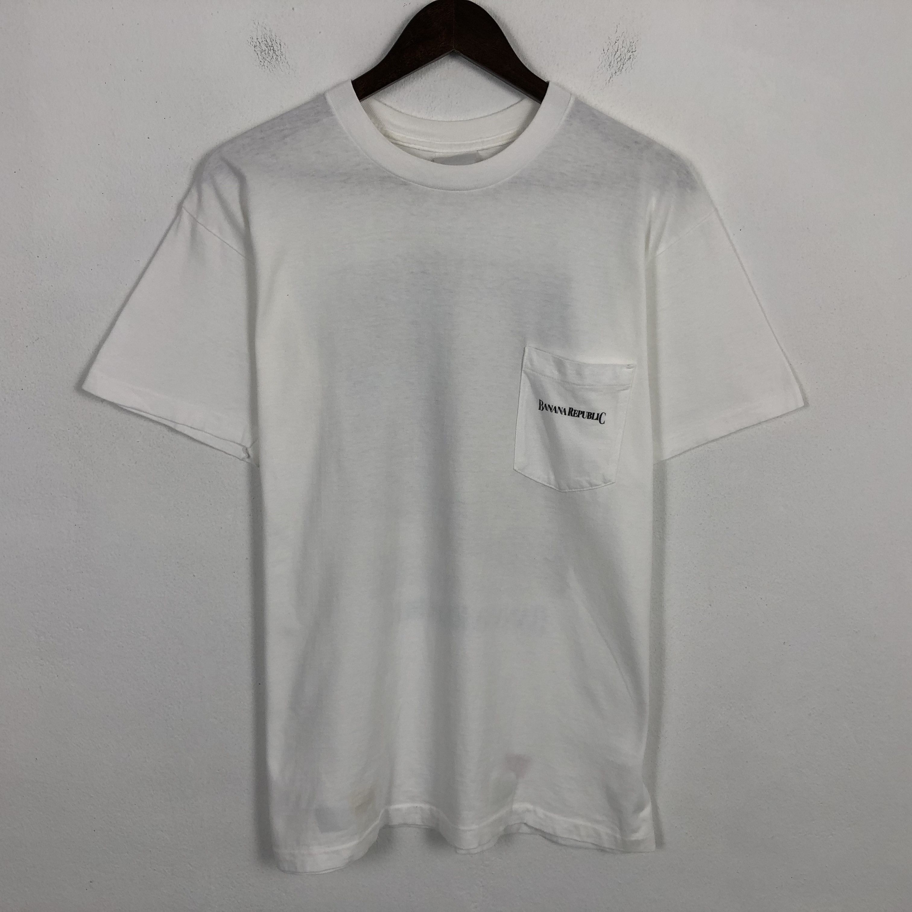 Banana Republic × Vintage Vintage 90’s Banana Republic USA Tshirt Size US M / EU 48-50 / 2 - 2 Thumbnail