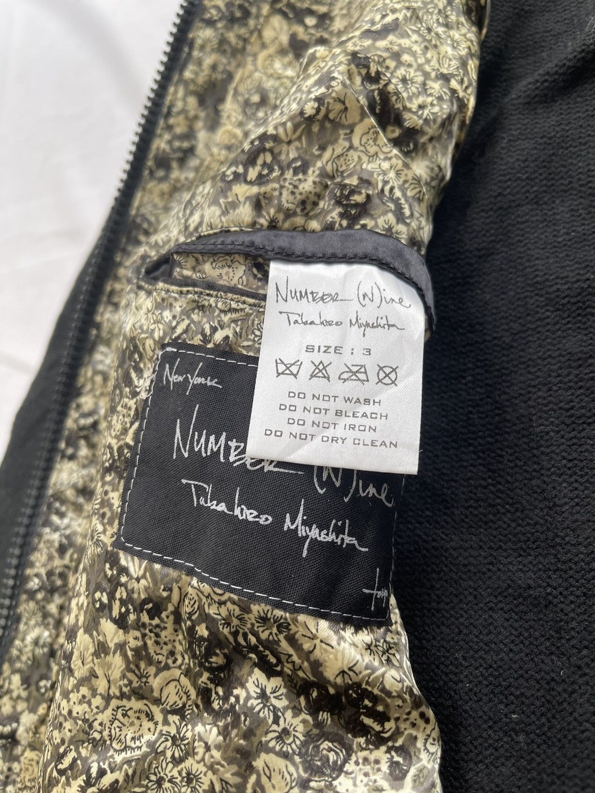Number (N)ine NUMBER NINE SUEDE LEATHER JACKET Size US M / EU 48-50 / 2 - 8 Thumbnail