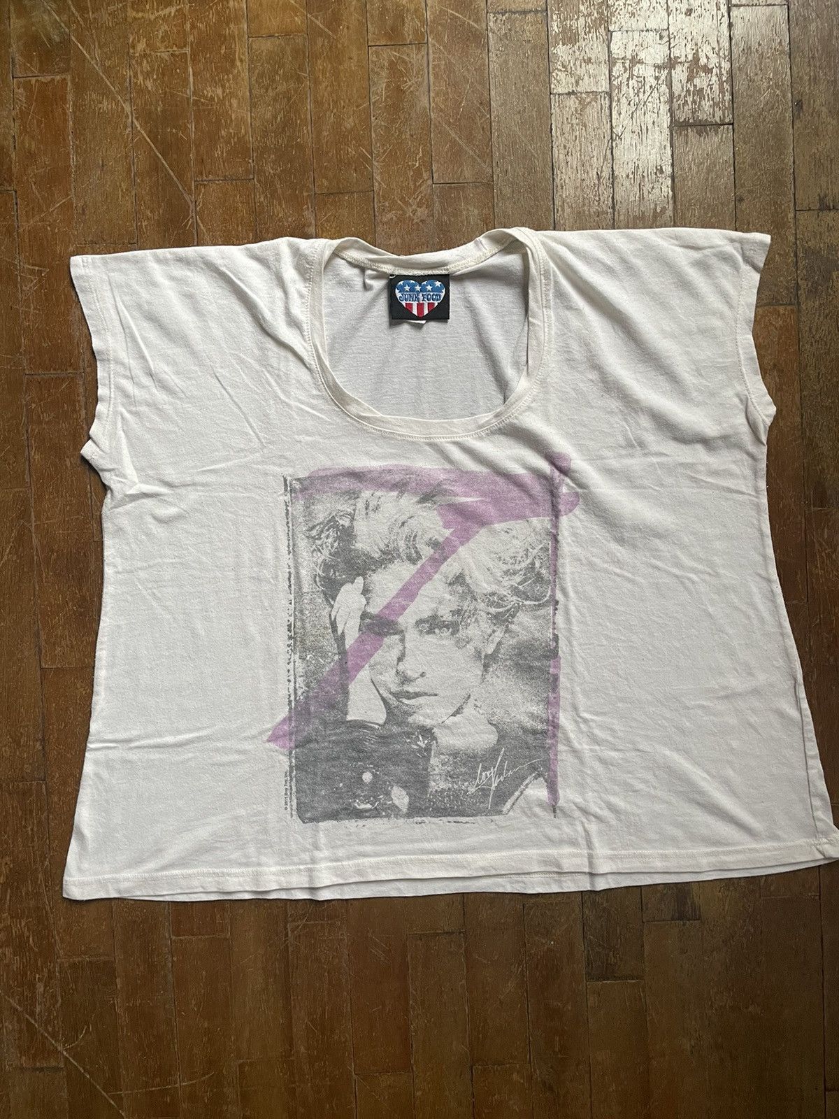 image of Rock T Shirt x Tour Tee Boy Toy Inc Madonna Dy1 in White, Men's (Size Medium)