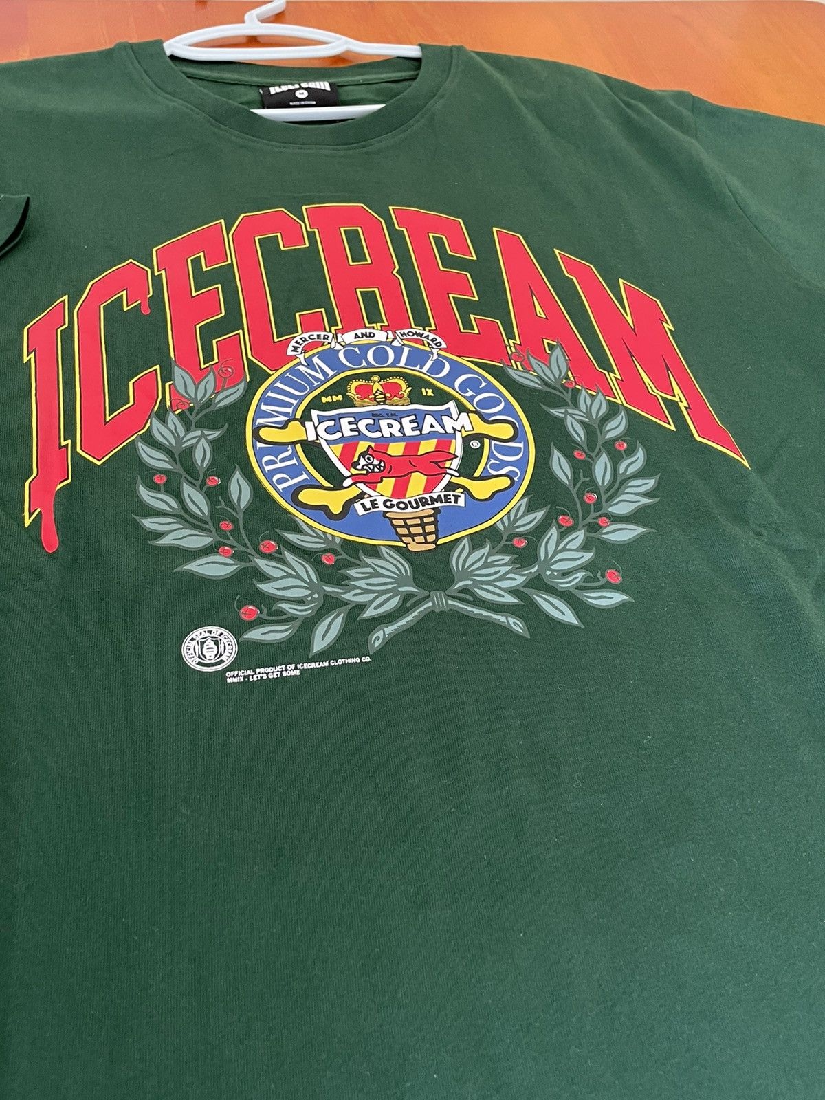 Icecream UNWORN* Icecream college tee Size US M / EU 48-50 / 2 - 4 Thumbnail