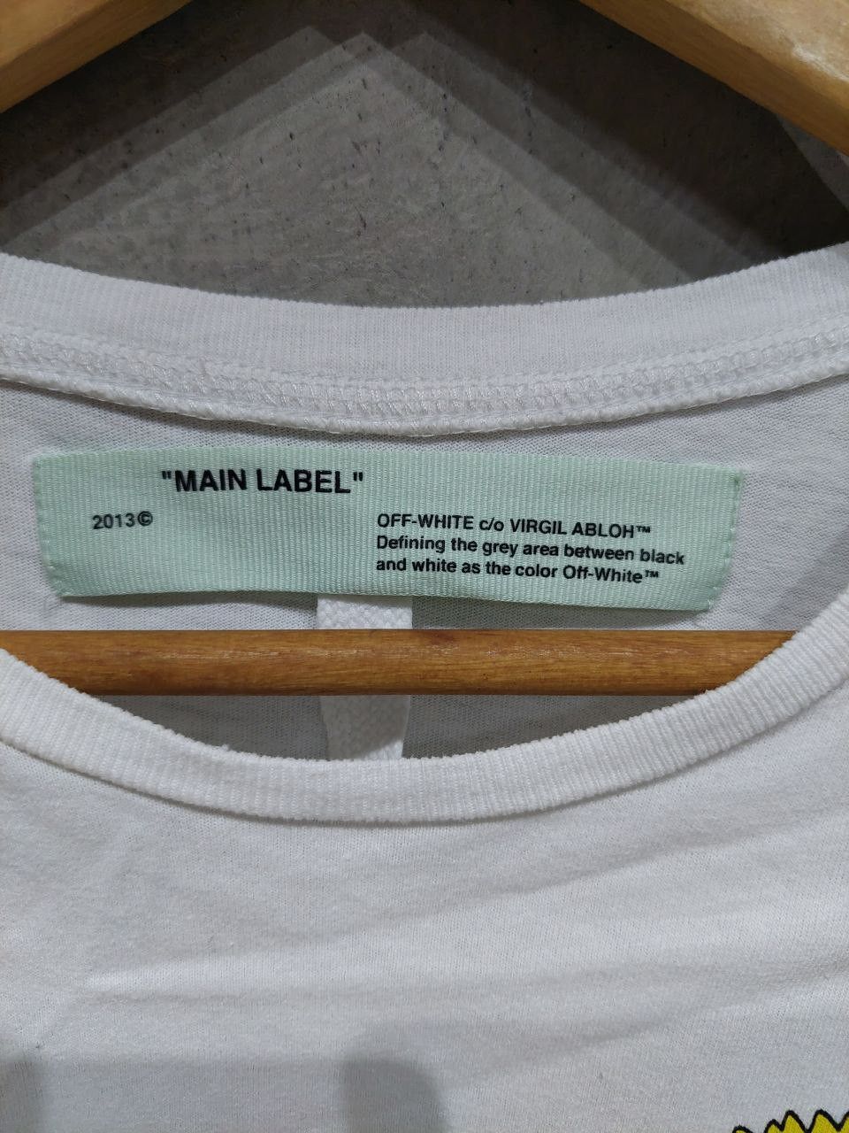 Off-White Off-White Bart Simpson Peace Arrows Tee Size US S / EU 44-46 / 1 - 7 Thumbnail