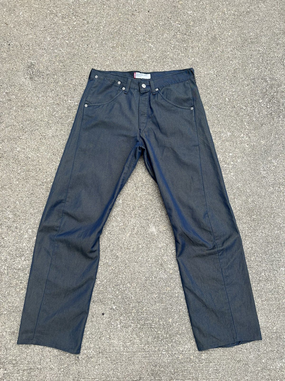 Levi's Vintage Millennium Year 2000 Levi’s Engineered Regular Jeans Size US 31 - 1 Thumbnail