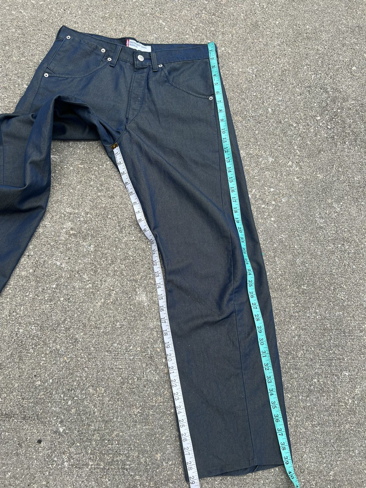 Levi's Vintage Millennium Year 2000 Levi’s Engineered Regular Jeans Size US 31 - 4 Thumbnail