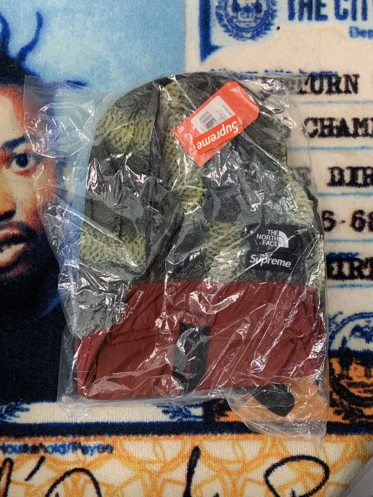Supreme × The North Face 2018 Supreme North Face Snakeskin Lightweight Pack Backpack Size ONE SIZE - 12 Thumbnail