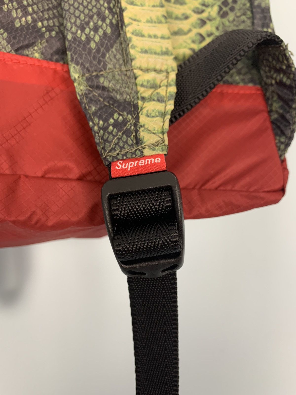 2018 Supreme North Face Snakeskin Lightweight Pack Backpack Bags Luggage