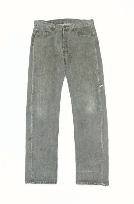 Levi's 90s Vintage Levi's 501 Made In USA Distressed Jeans 33x34 Size US 33 - 1 Thumbnail