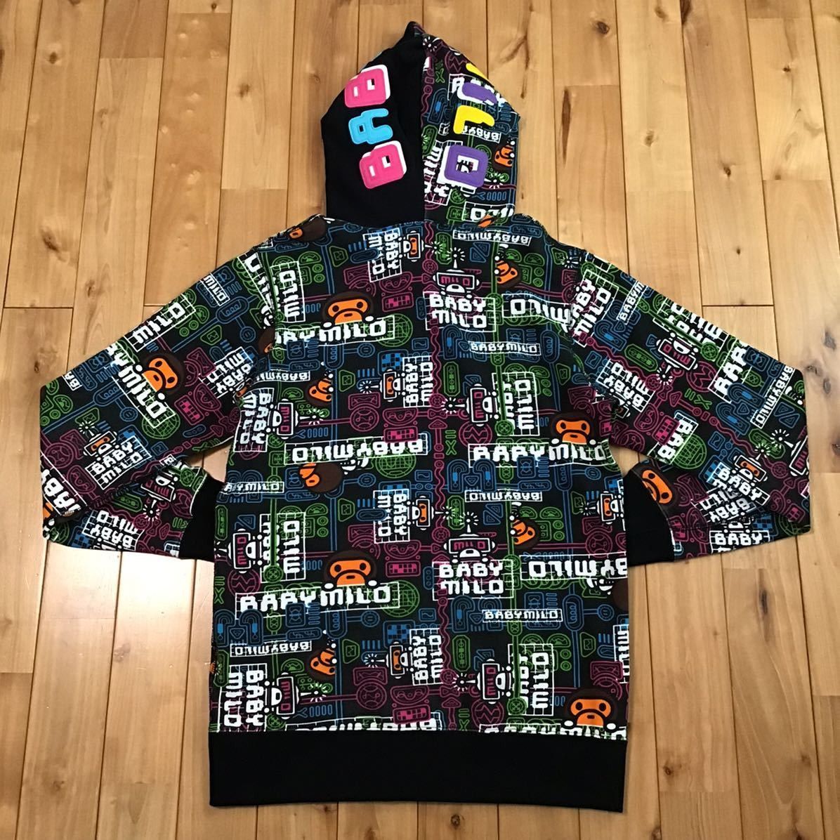 Bape 2016 BAPE future milo full zip hoodie a bathing ape Size US L / EU 52-54 / 3 - 5 Thumbnail