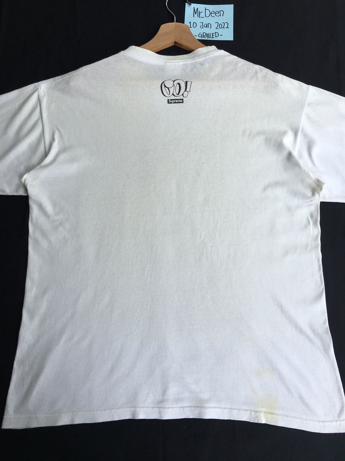 Supreme FW10 Supreme Cost Tag Tee White Large Art Graffiti Size US L / EU 52-54 / 3 - 14 Thumbnail