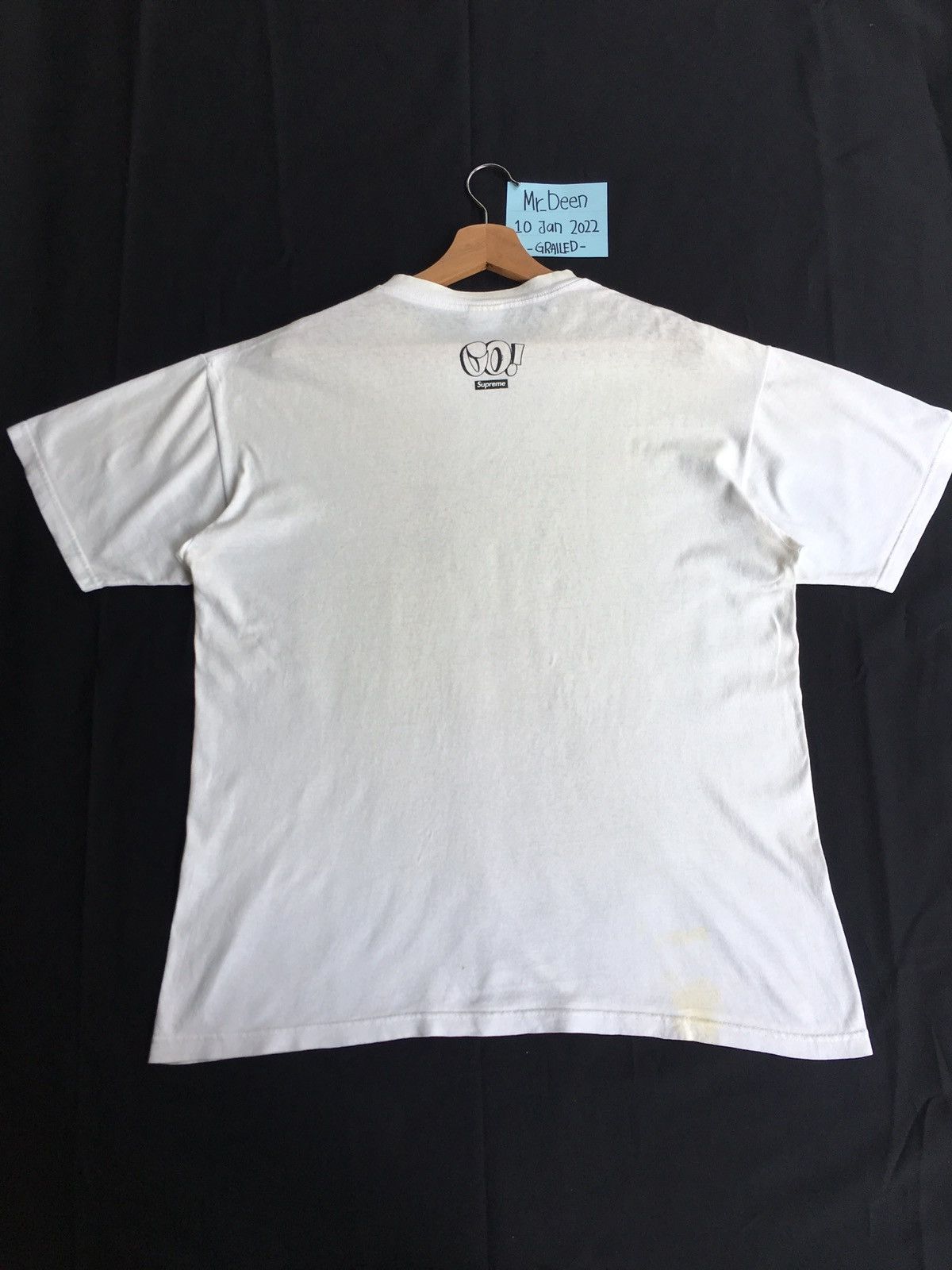 Supreme FW10 Supreme Cost Tag Tee White Large Art Graffiti Size US L / EU 52-54 / 3 - 11 Thumbnail