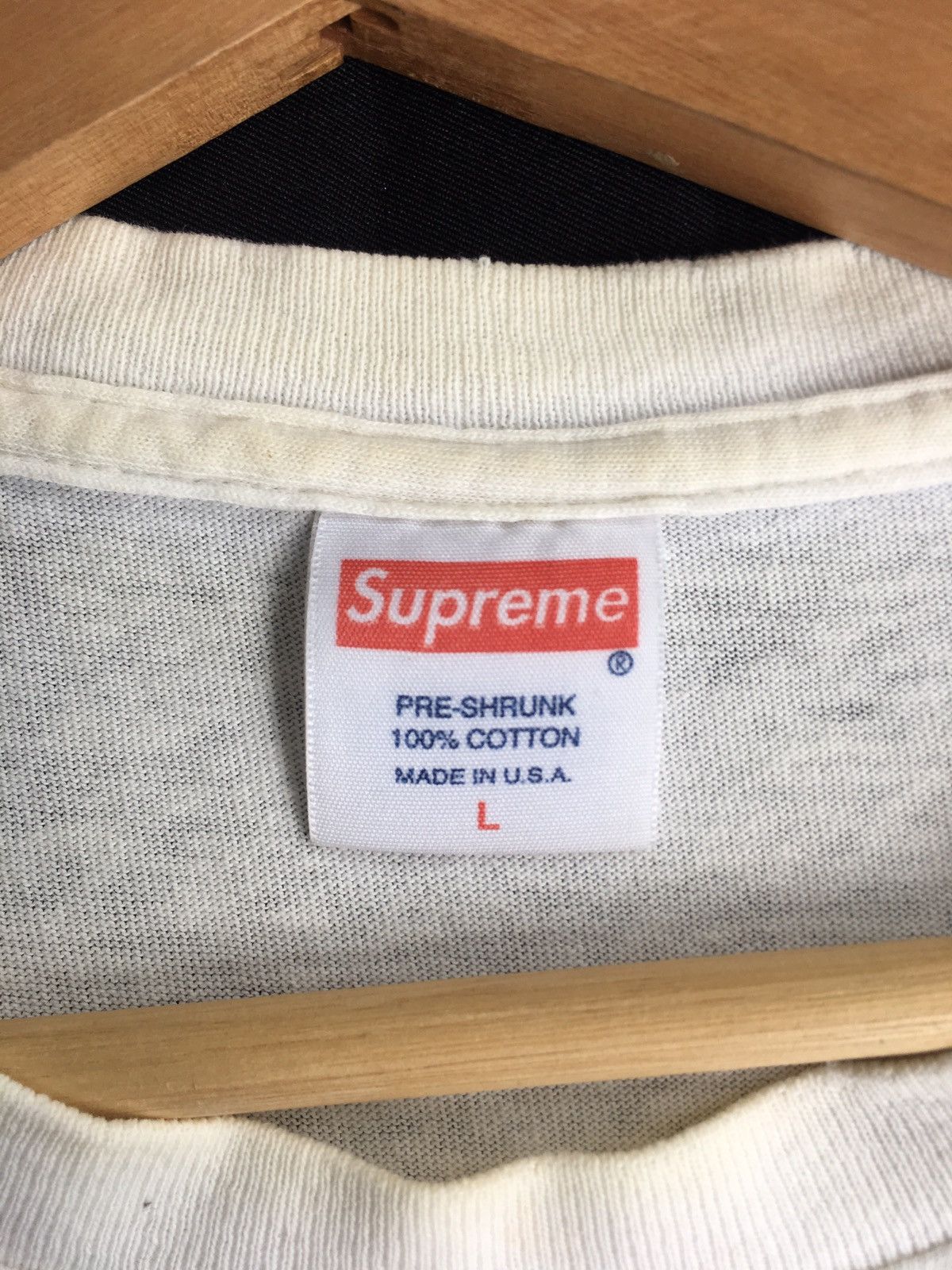 Supreme FW10 Supreme Cost Tag Tee White Large Art Graffiti Size US L / EU 52-54 / 3 - 8 Thumbnail