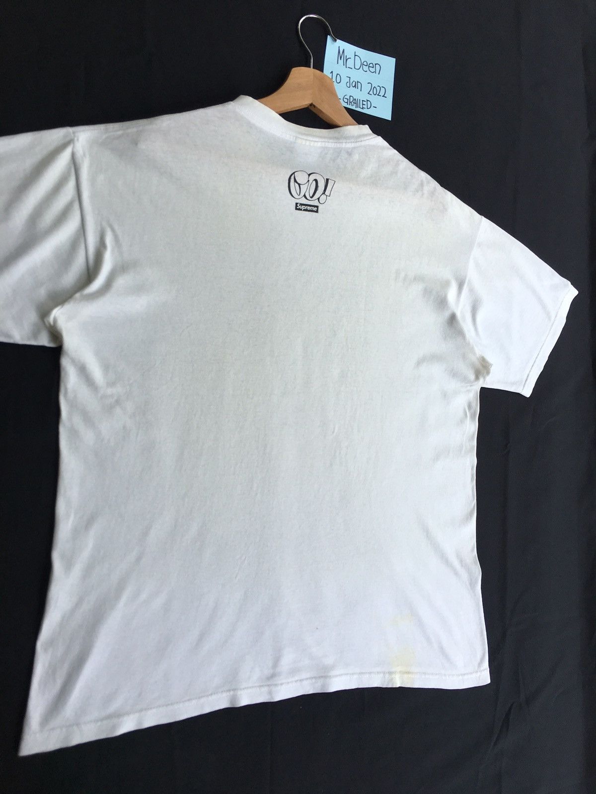Supreme FW10 Supreme Cost Tag Tee White Large Art Graffiti Size US L / EU 52-54 / 3 - 12 Thumbnail