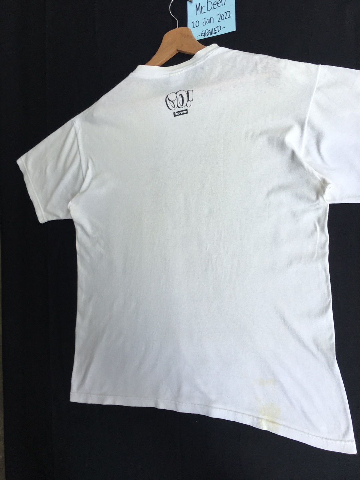Supreme FW10 Supreme Cost Tag Tee White Large Art Graffiti Size US L / EU 52-54 / 3 - 13 Thumbnail