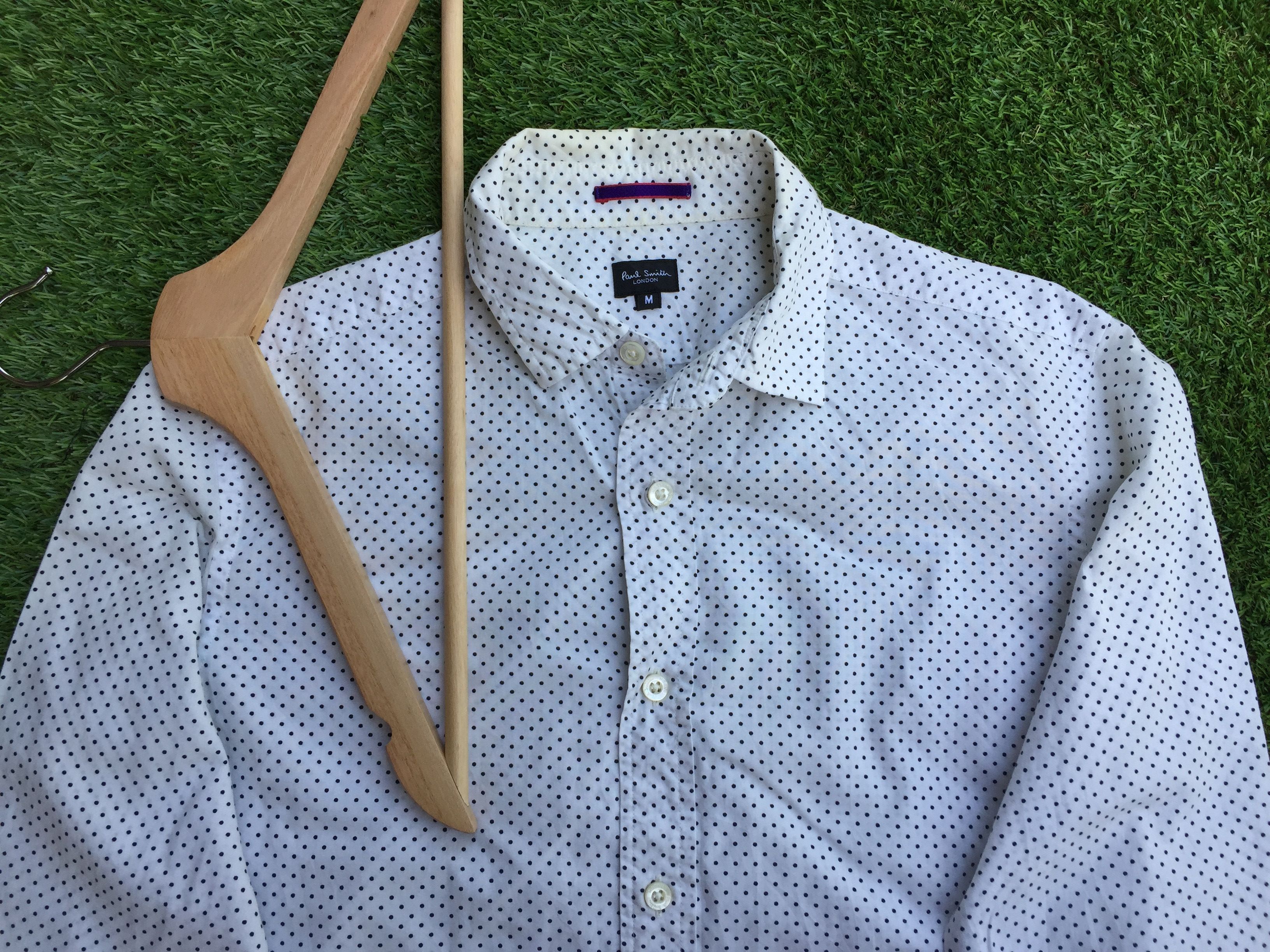 Paul Smith Paul Smith Small Dots Button Down Shirt Size US M / EU 48-50 / 2 - 3 Thumbnail